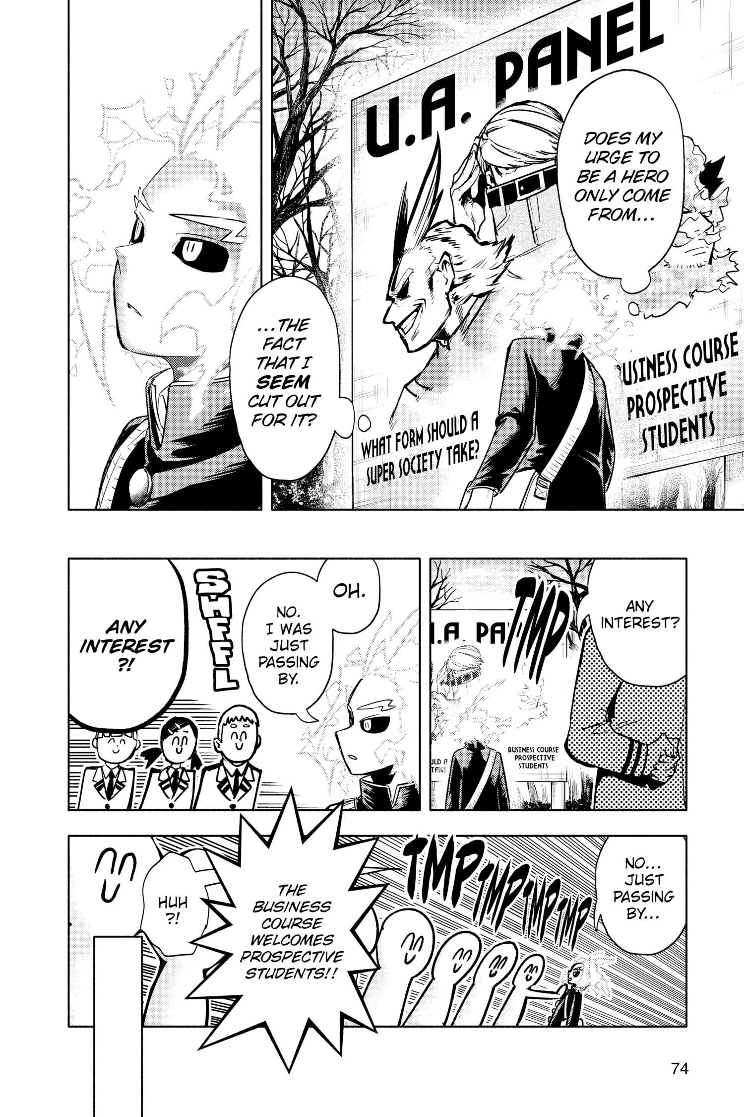 Boku no Hero Academia: Team Up Mission Chap 26 - Next Chap 27