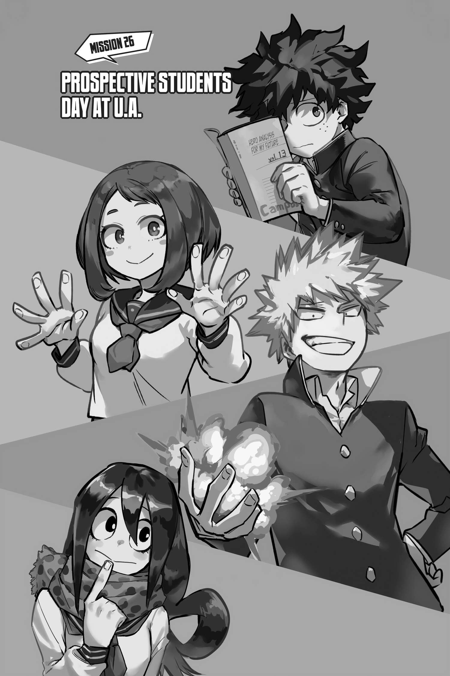 Boku no Hero Academia: Team Up Mission Chap 26 - Next Chap 27