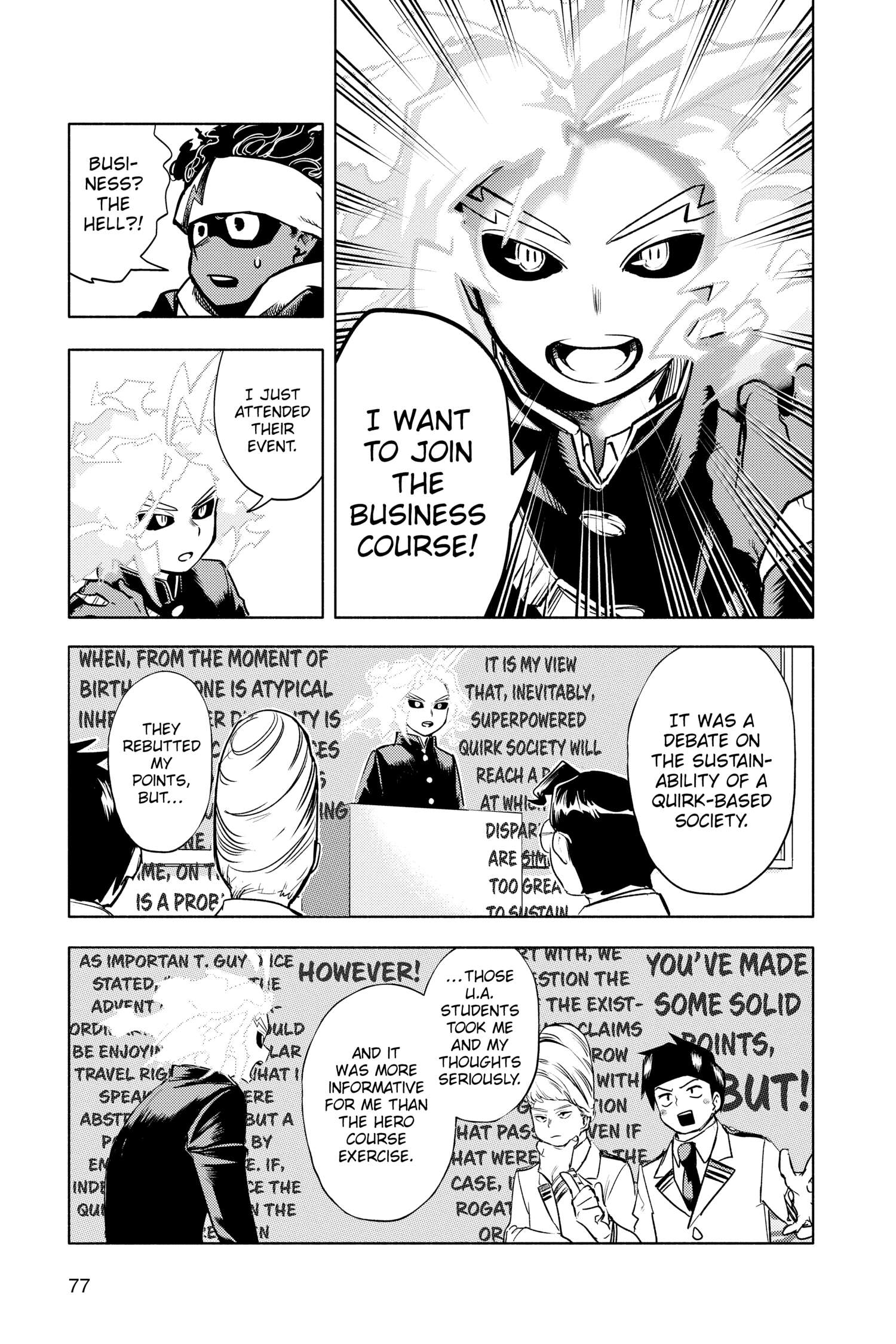 Boku no Hero Academia: Team Up Mission Chap 26 - Next Chap 27