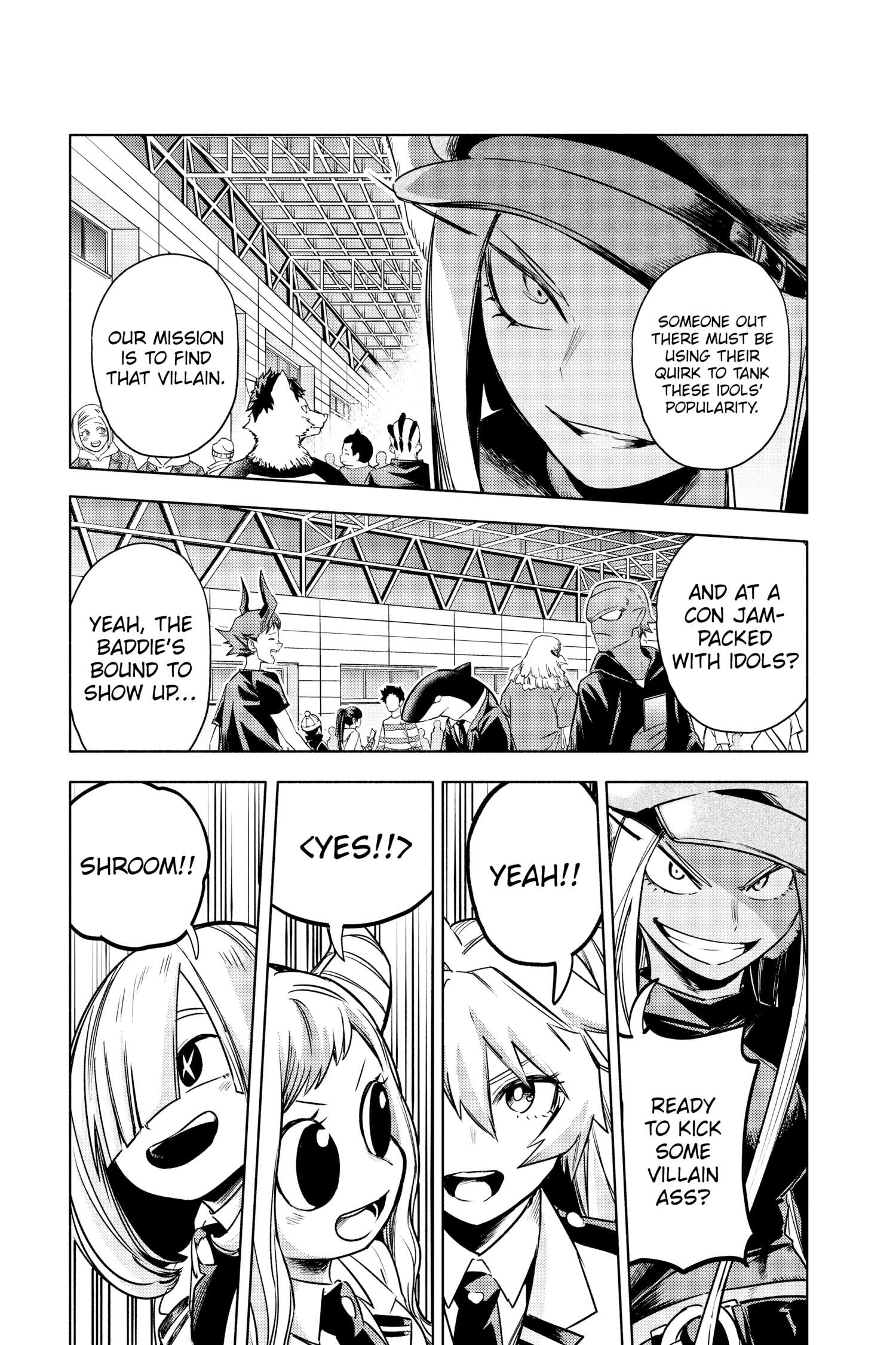 Boku no Hero Academia: Team Up Mission Chap 28 - Next Chap 29