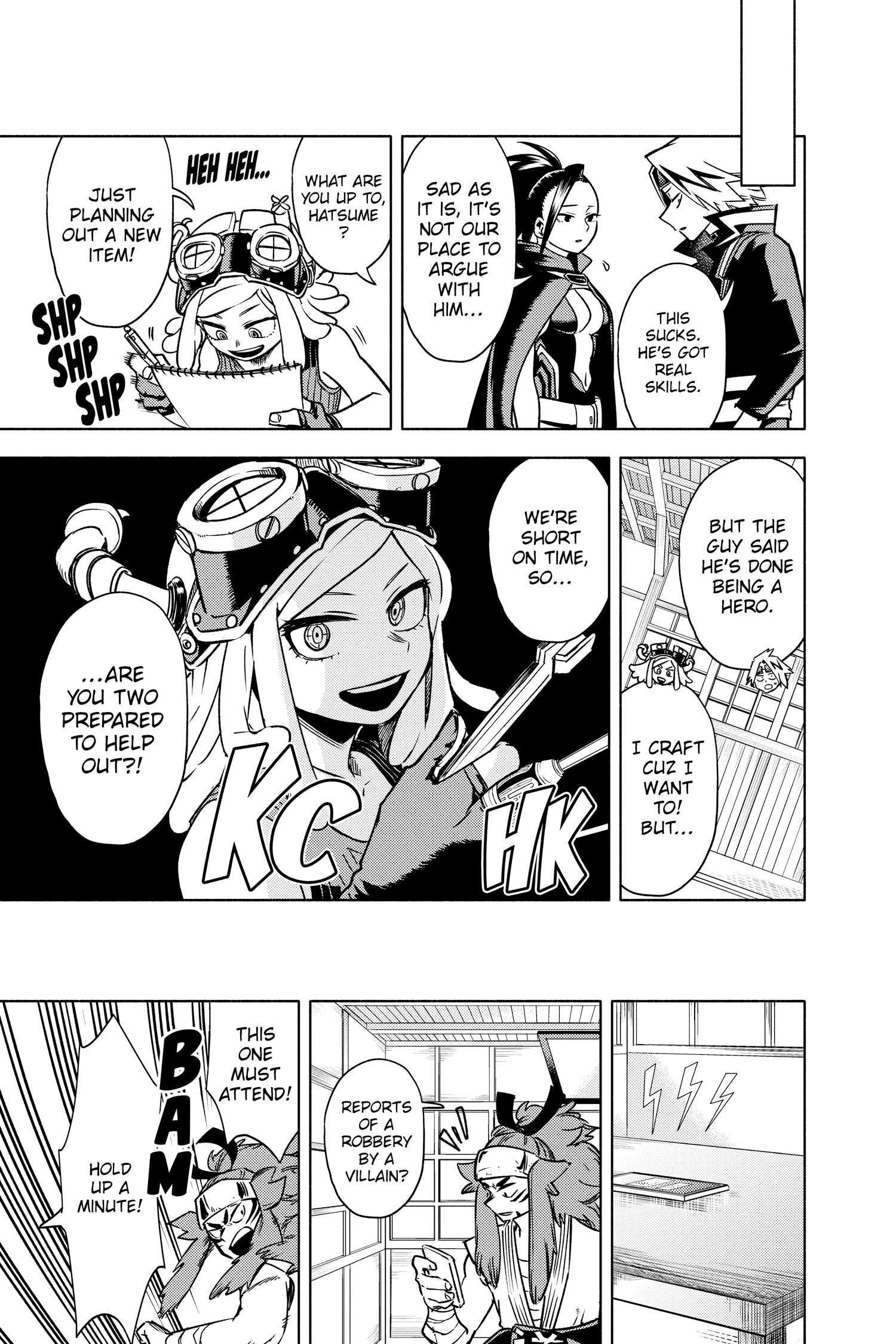 Boku no Hero Academia: Team Up Mission Chap 20 - Next Chap 21