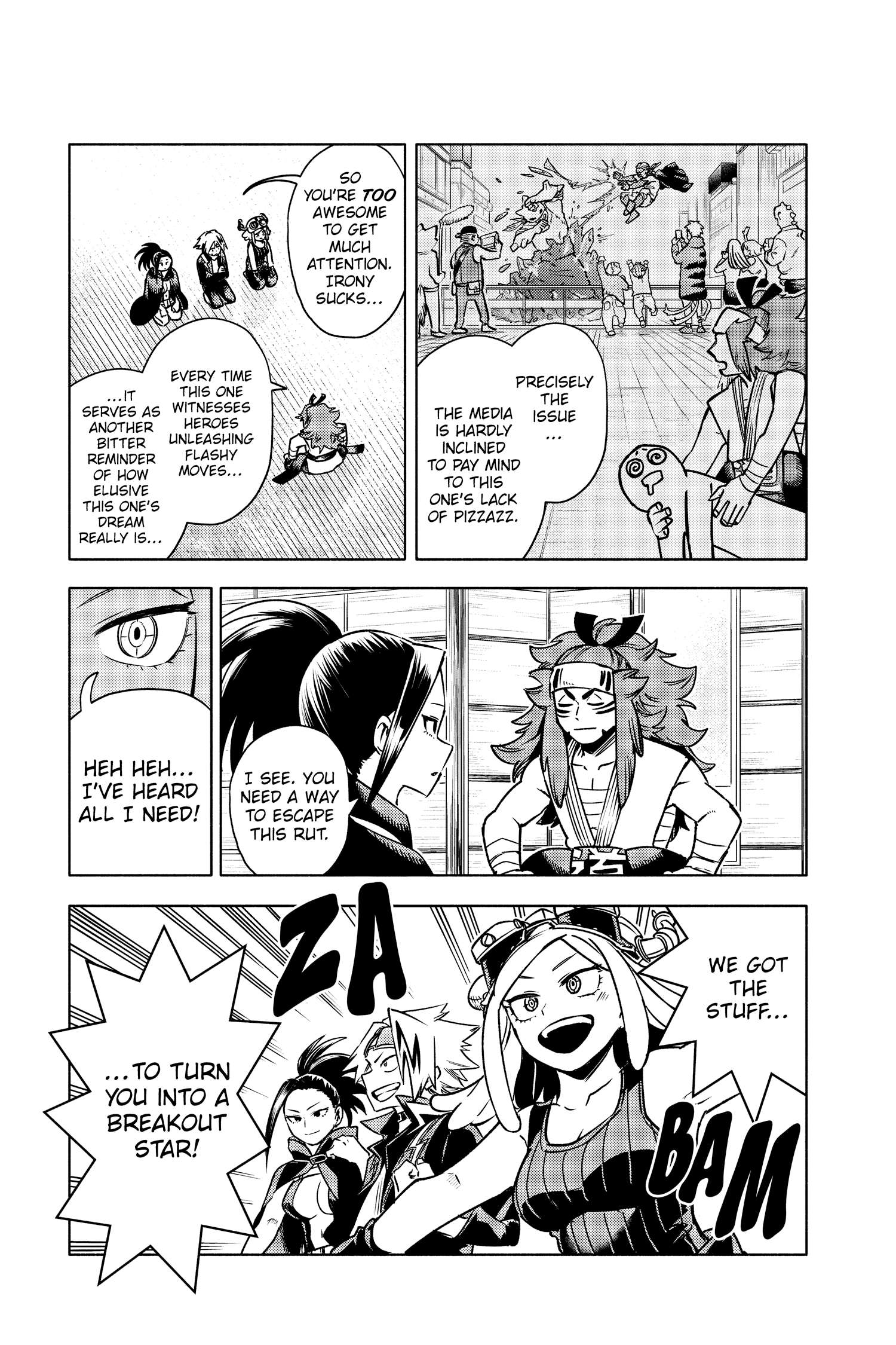 Boku no Hero Academia: Team Up Mission Chap 20 - Next Chap 21