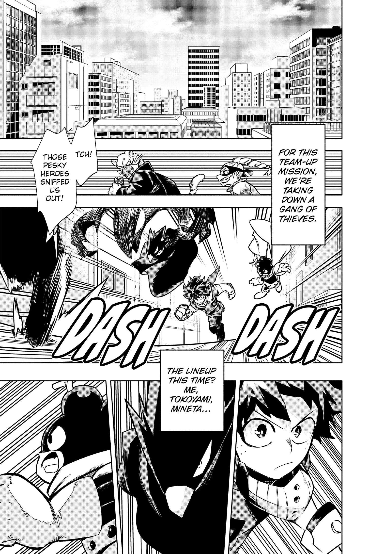 Boku no Hero Academia: Team Up Mission Chap 22 - Next Chap 23