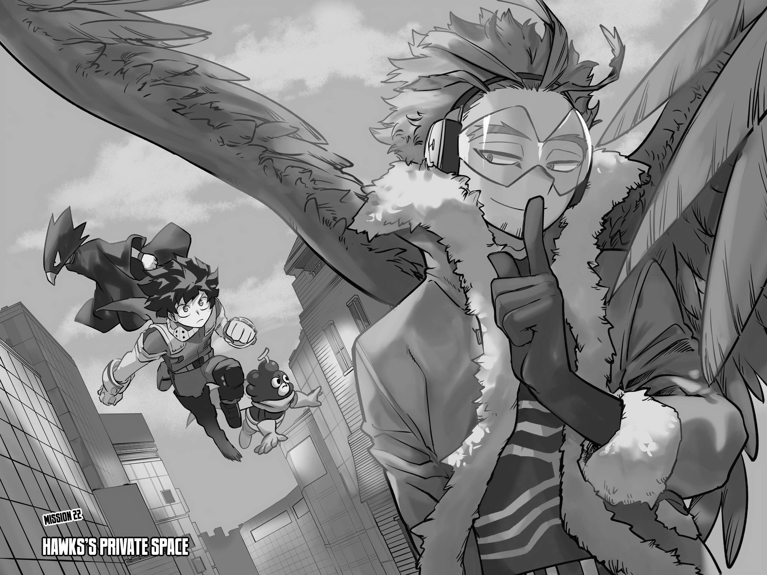 Boku no Hero Academia: Team Up Mission Chap 22 - Next Chap 23