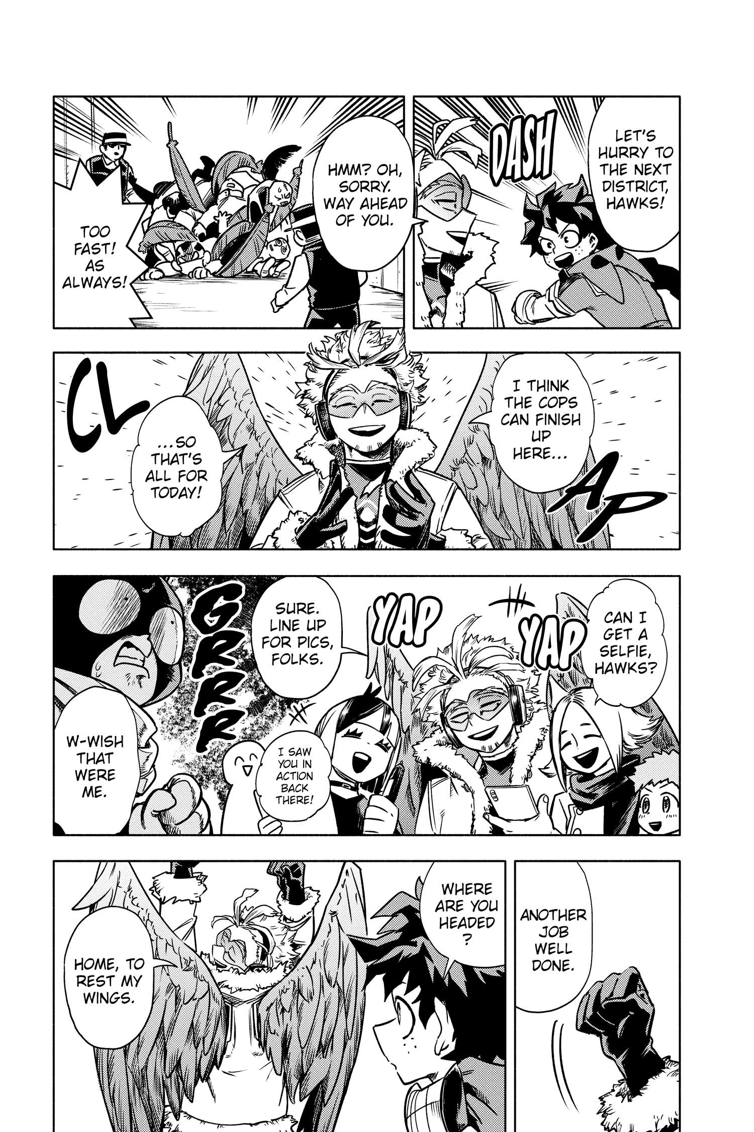 Boku no Hero Academia: Team Up Mission Chap 22 - Next Chap 23