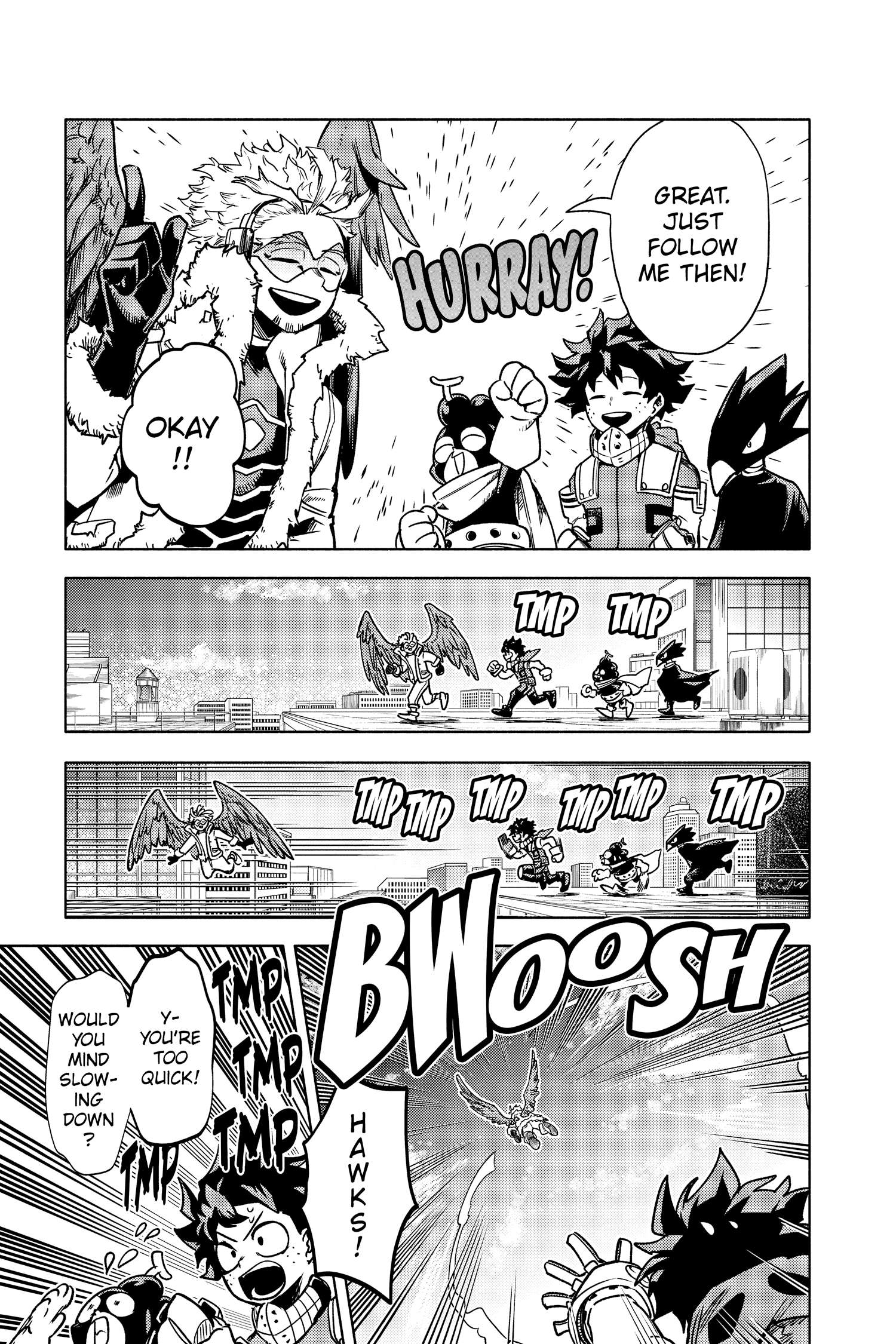 Boku no Hero Academia: Team Up Mission Chap 22 - Next Chap 23