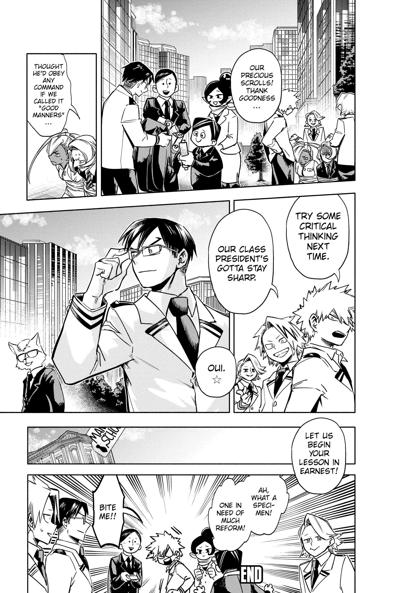Boku no Hero Academia: Team Up Mission Chap 23 - Next Chap 24