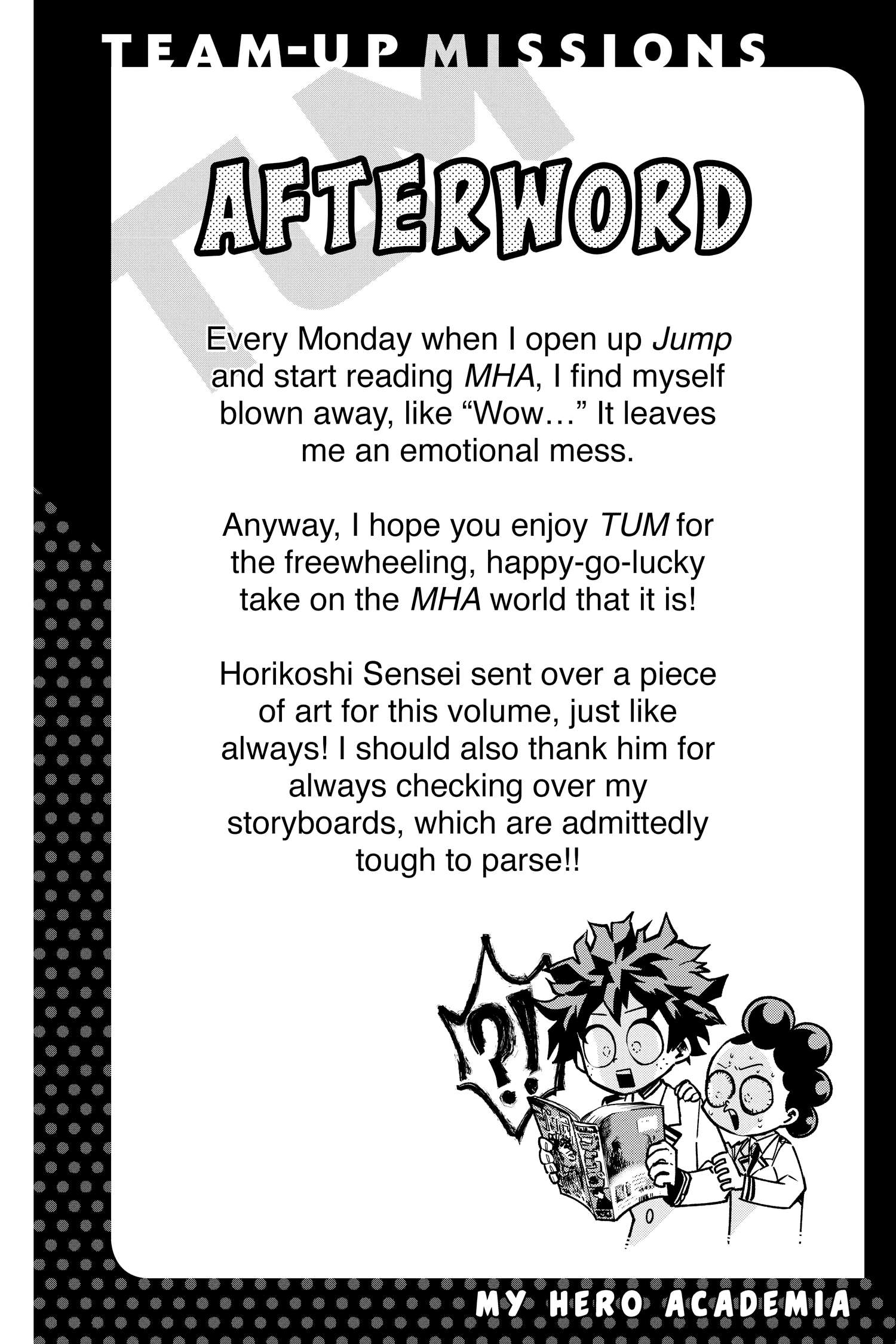 Boku no Hero Academia: Team Up Mission Chap 23 - Next Chap 24