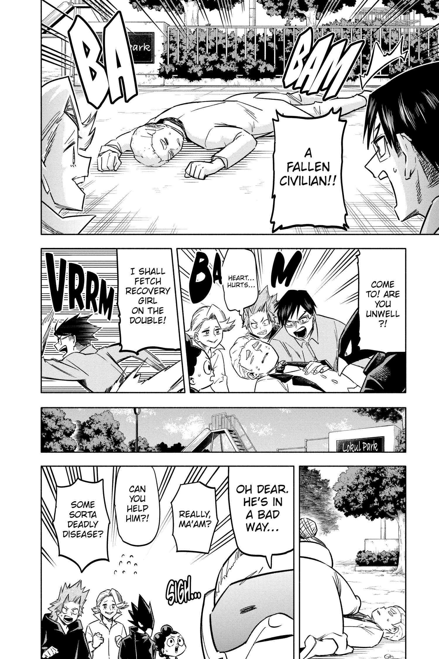 Boku no Hero Academia: Team Up Mission Chap 37 - Next Chap 38