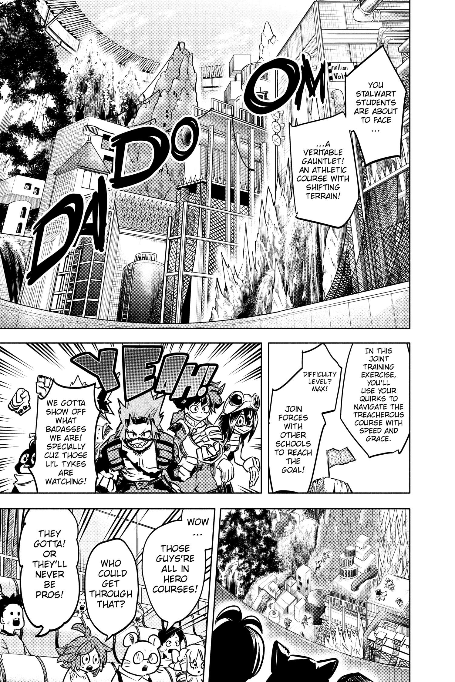 Boku no Hero Academia: Team Up Mission Chap 34 - Next Chap 35