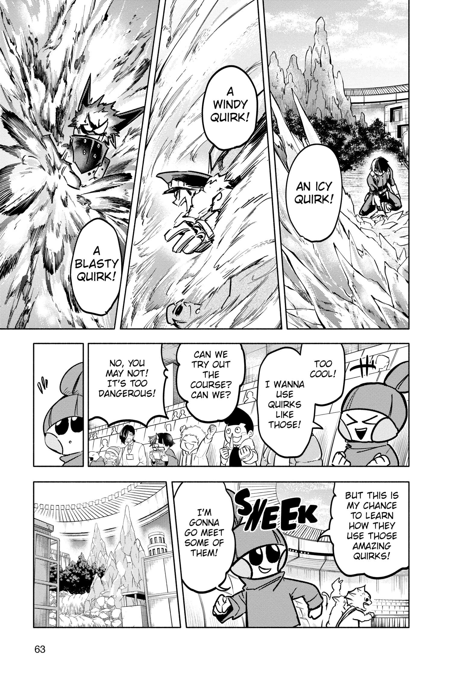 Boku no Hero Academia: Team Up Mission Chap 34 - Next Chap 35
