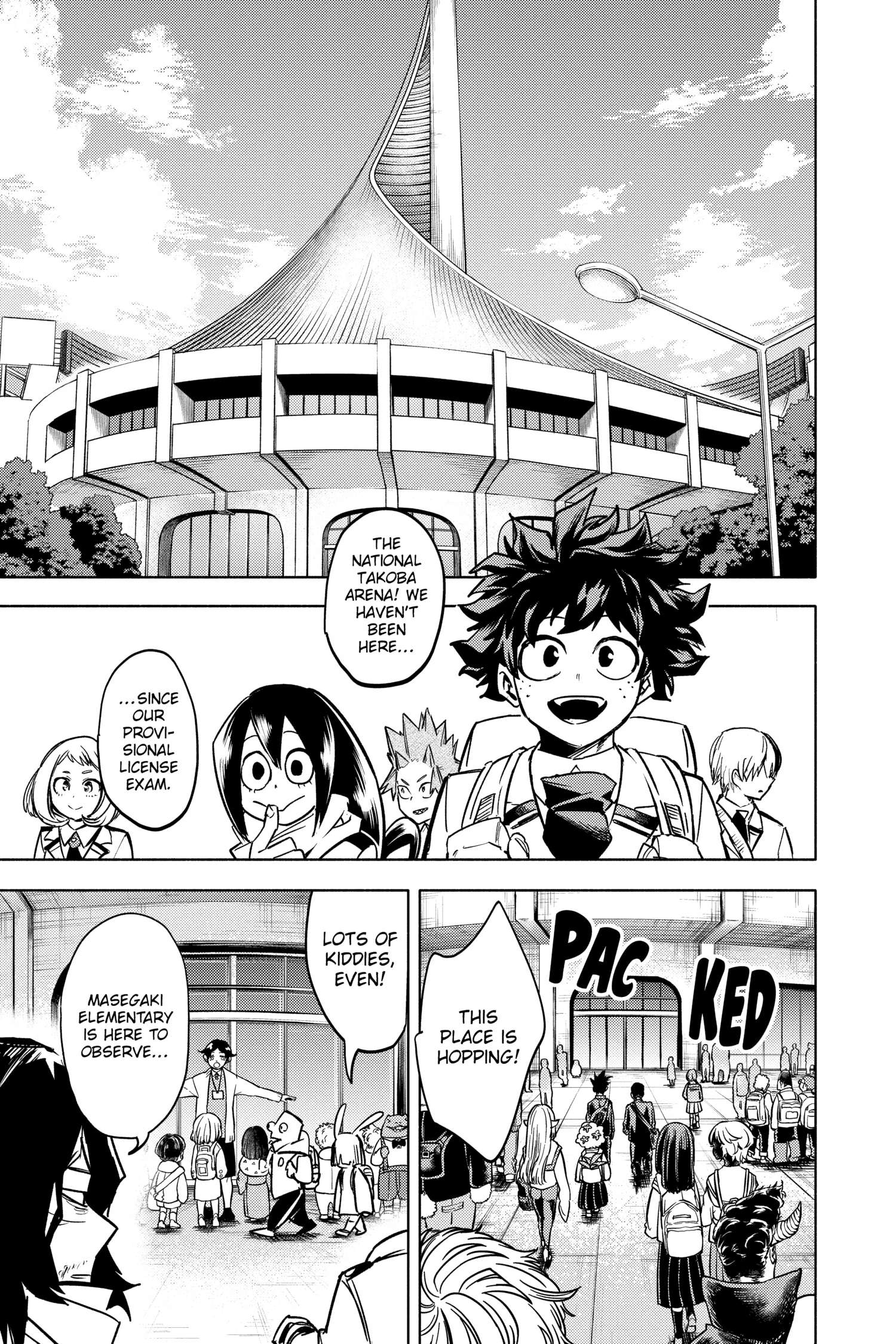 Boku no Hero Academia: Team Up Mission Chap 34 - Next Chap 35