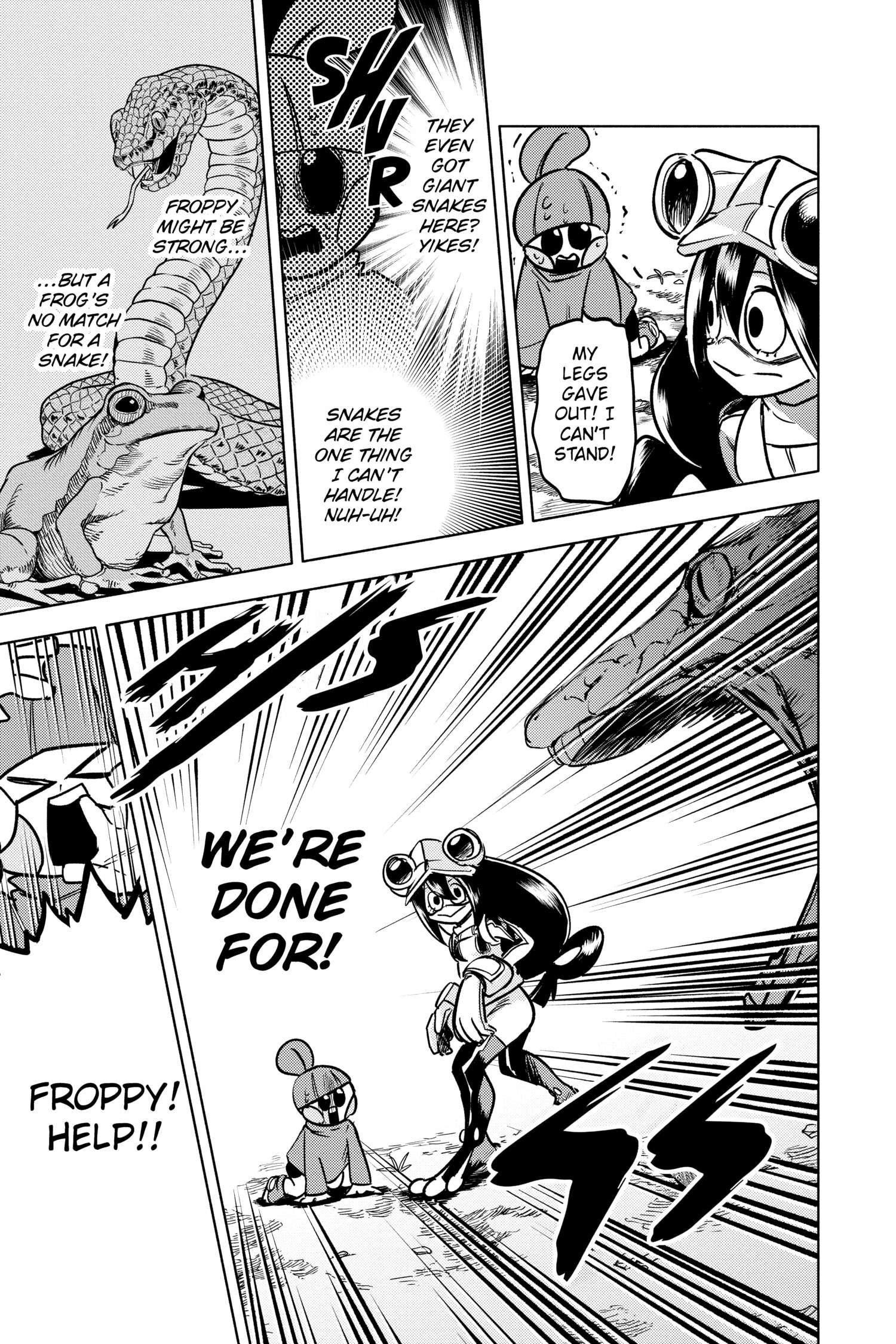 Boku no Hero Academia: Team Up Mission Chap 34 - Next Chap 35