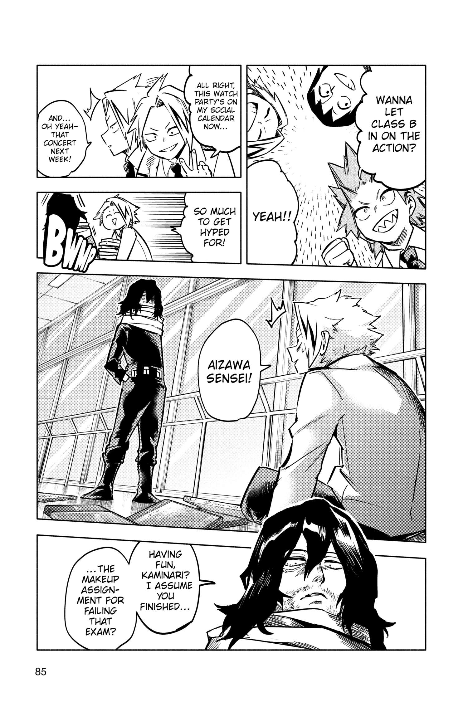 Boku no Hero Academia: Team Up Mission Chap 35 - Next Chap 36