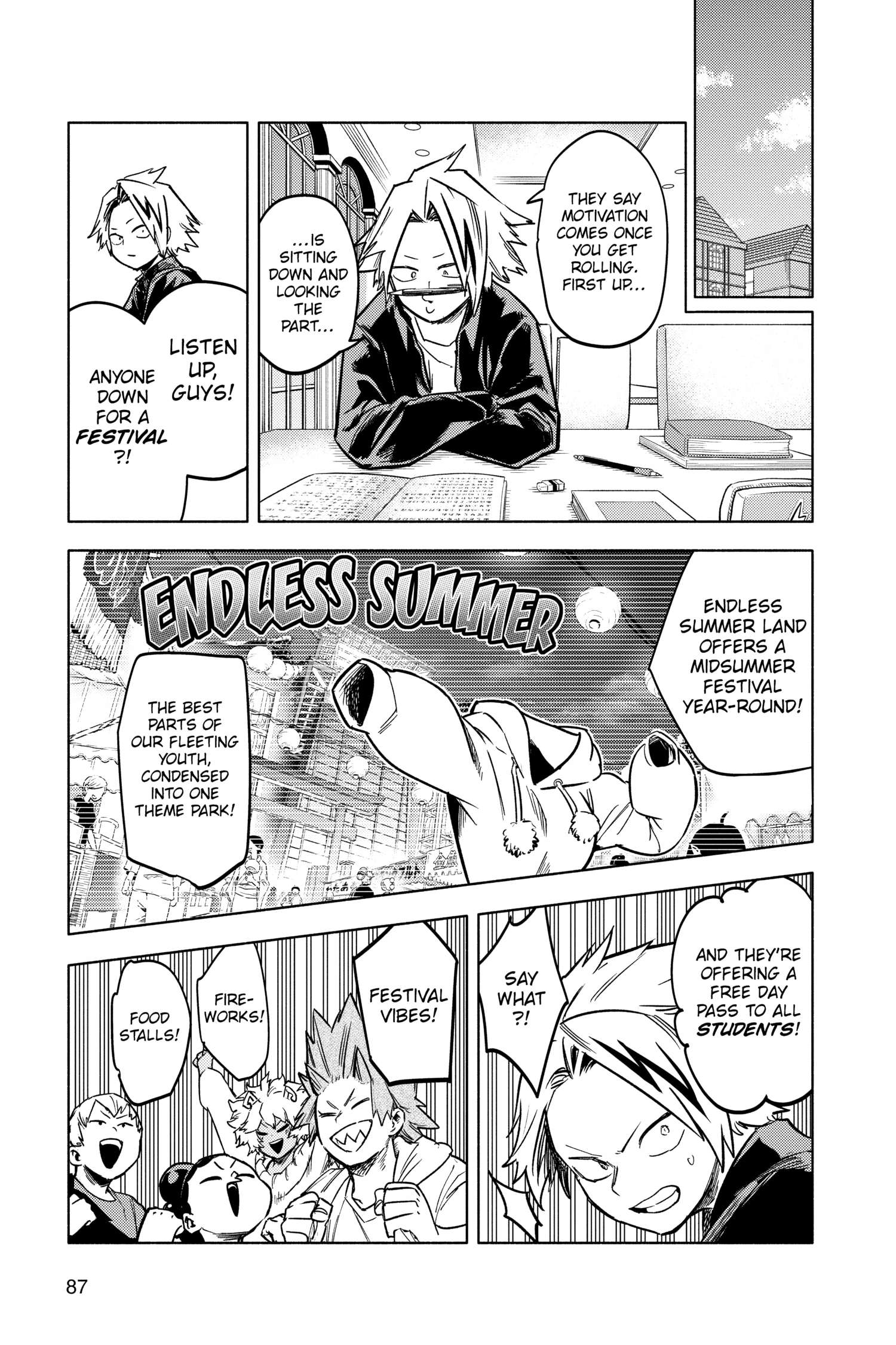 Boku no Hero Academia: Team Up Mission Chap 35 - Next Chap 36