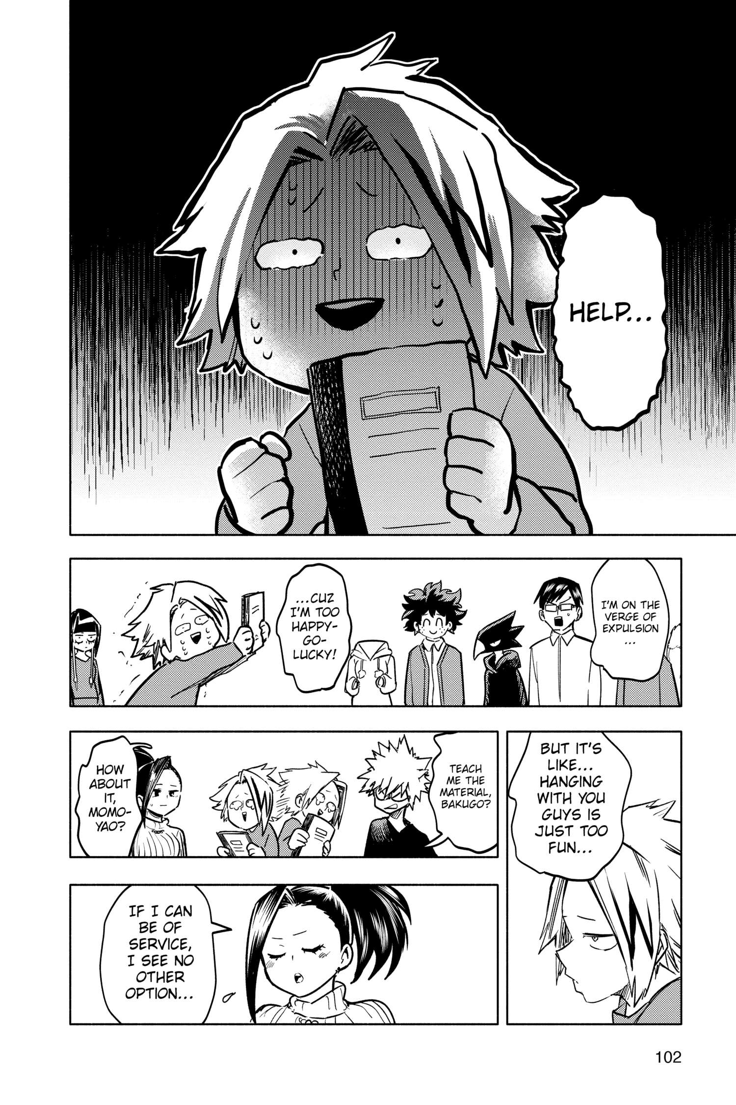 Boku no Hero Academia: Team Up Mission Chap 35 - Next Chap 36