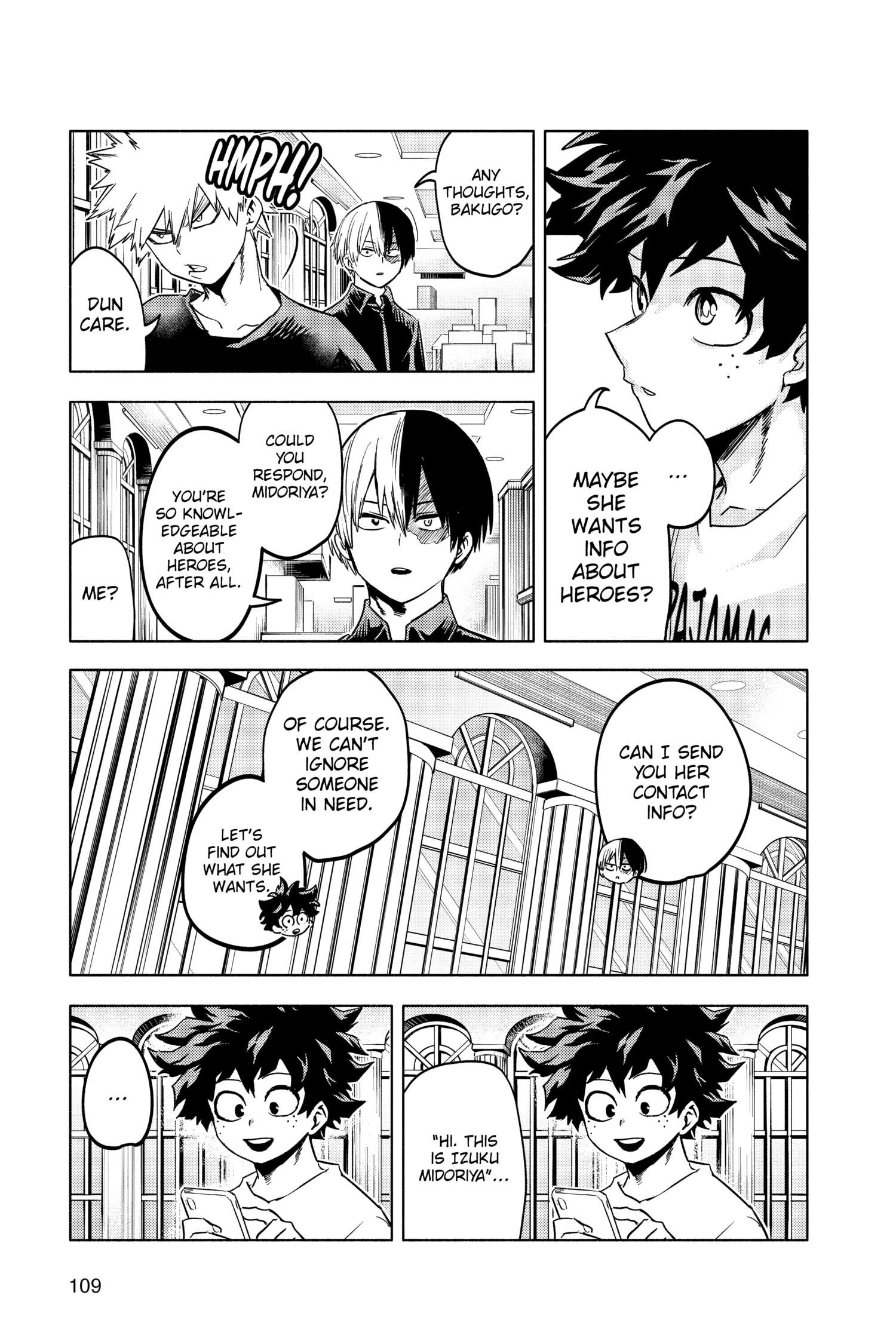 Boku no Hero Academia: Team Up Mission Chap 36 - Next Chap 37