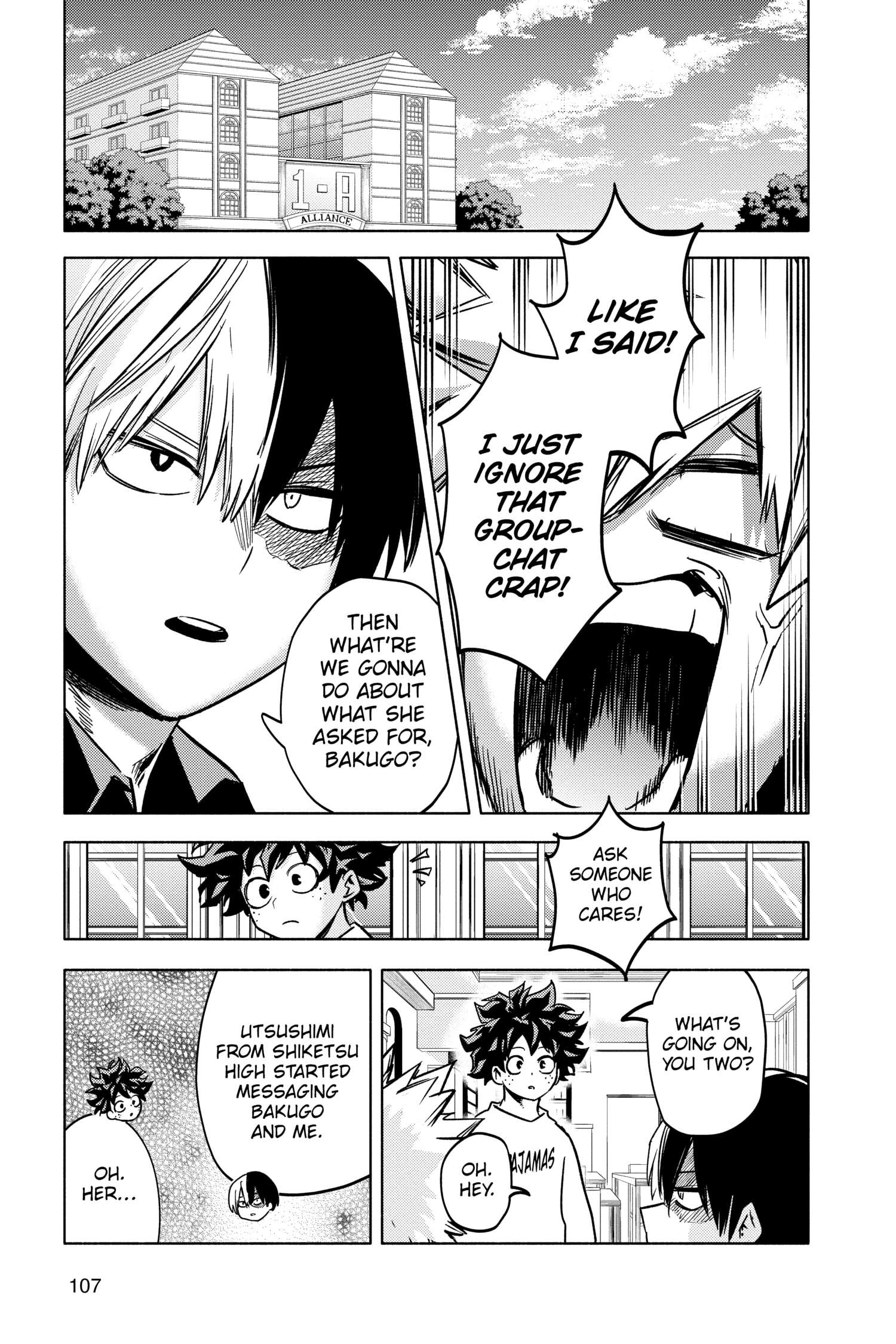 Boku no Hero Academia: Team Up Mission Chap 36 - Next Chap 37