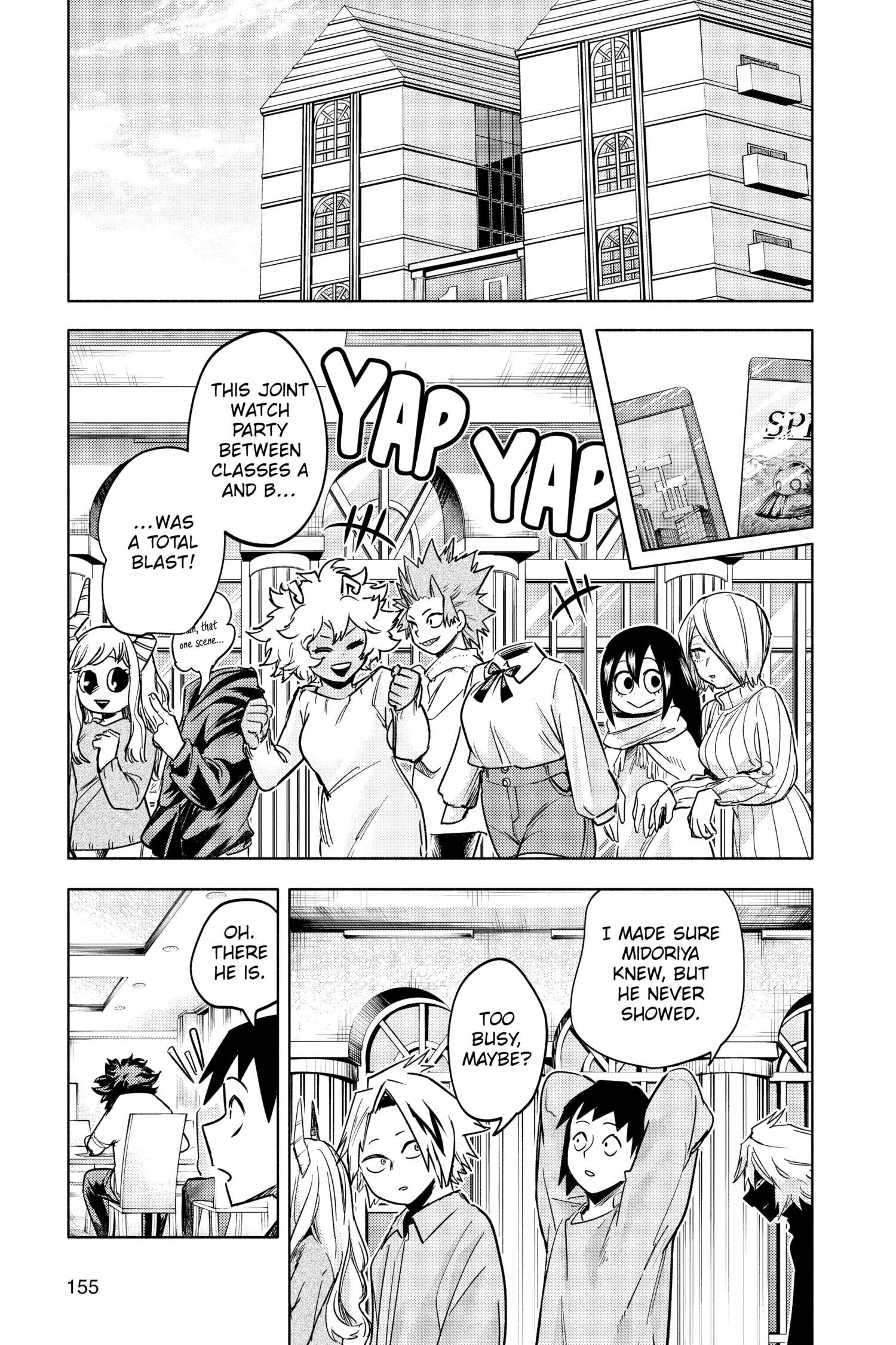 Boku no Hero Academia: Team Up Mission Chap 38 - Next Chap 39