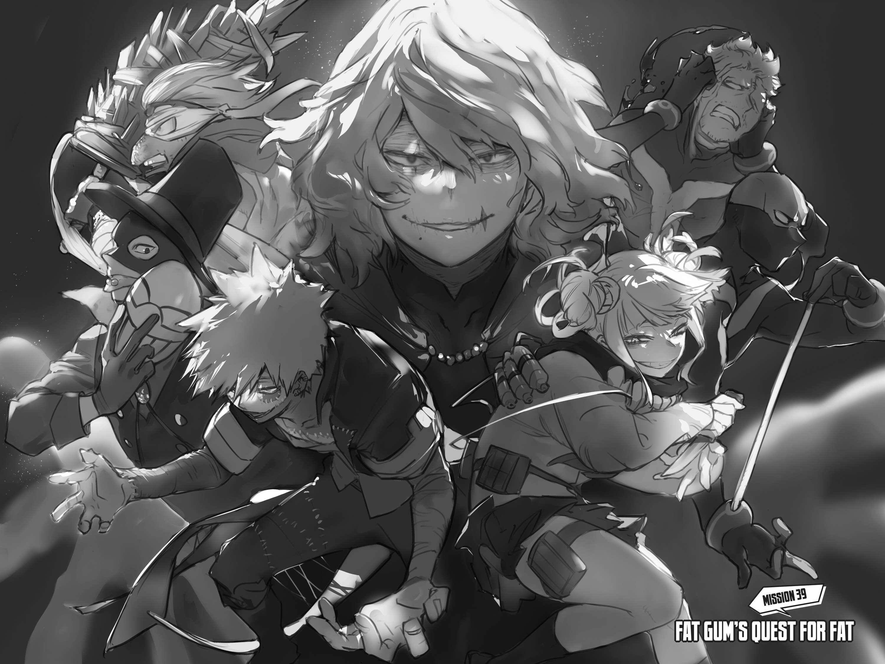 Boku no Hero Academia: Team Up Mission Chap 39 - Next Chap 40