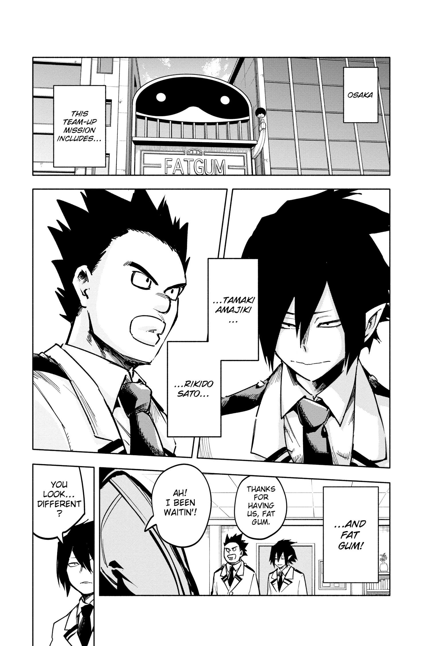 Boku no Hero Academia: Team Up Mission Chap 39 - Next Chap 40