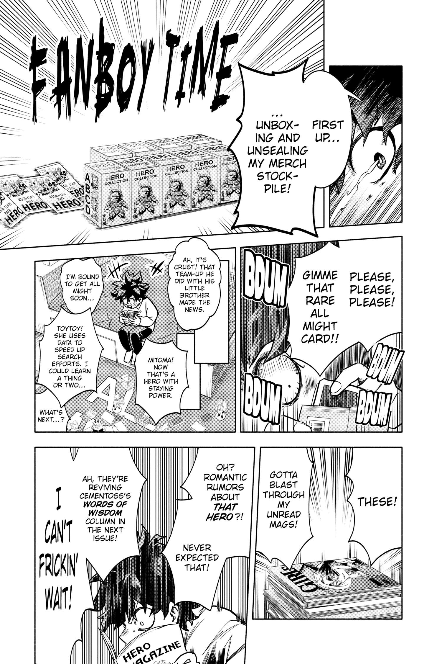 Boku no Hero Academia: Team Up Mission Chap 30 - Next Chap 31
