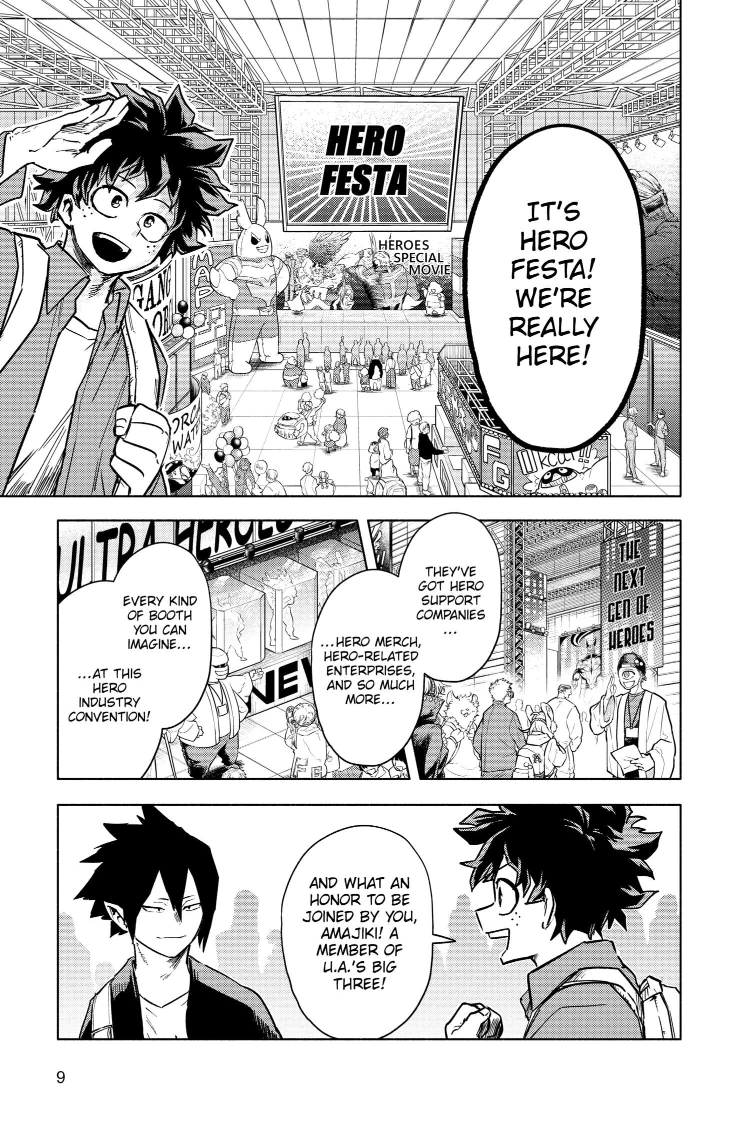Boku no Hero Academia: Team Up Mission Chap 32 - Next Chap 33