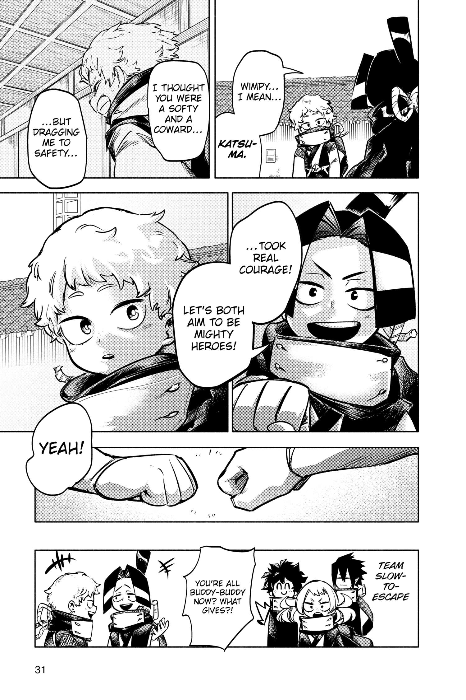 Boku no Hero Academia: Team Up Mission Chap 32 - Next Chap 33