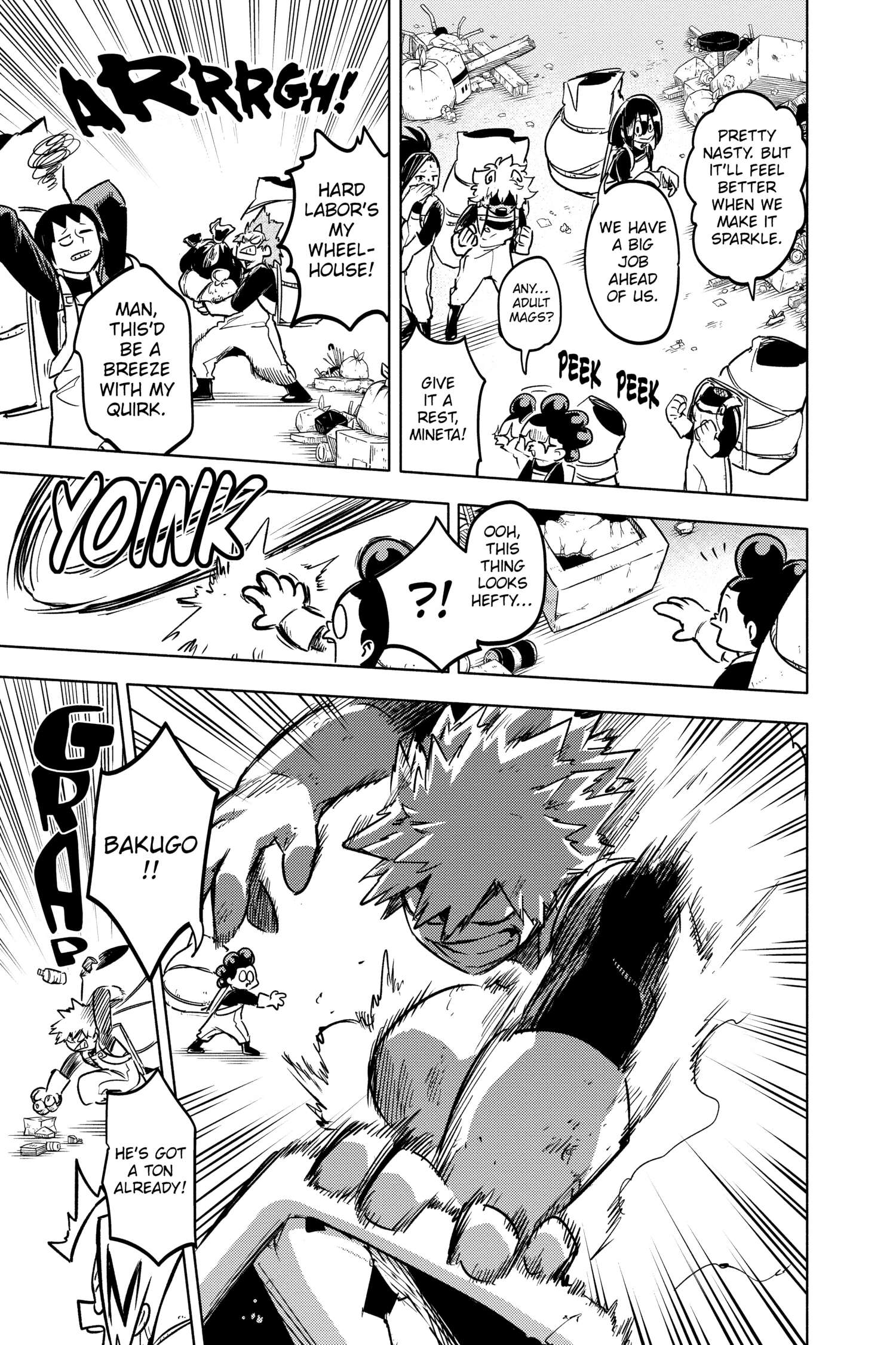 Boku no Hero Academia: Team Up Mission Chap 33 - Next Chap 34