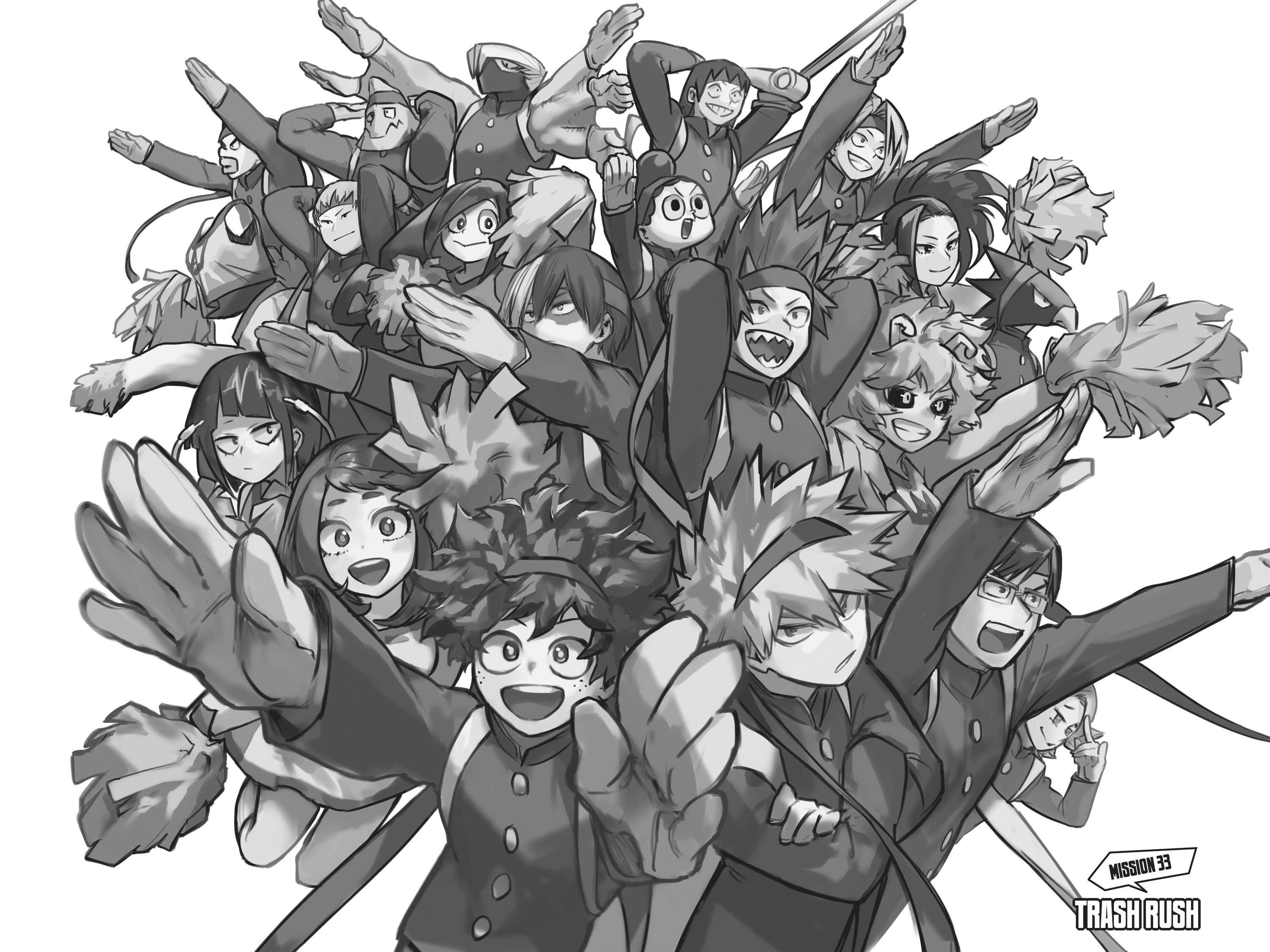 Boku no Hero Academia: Team Up Mission Chap 33 - Next Chap 34