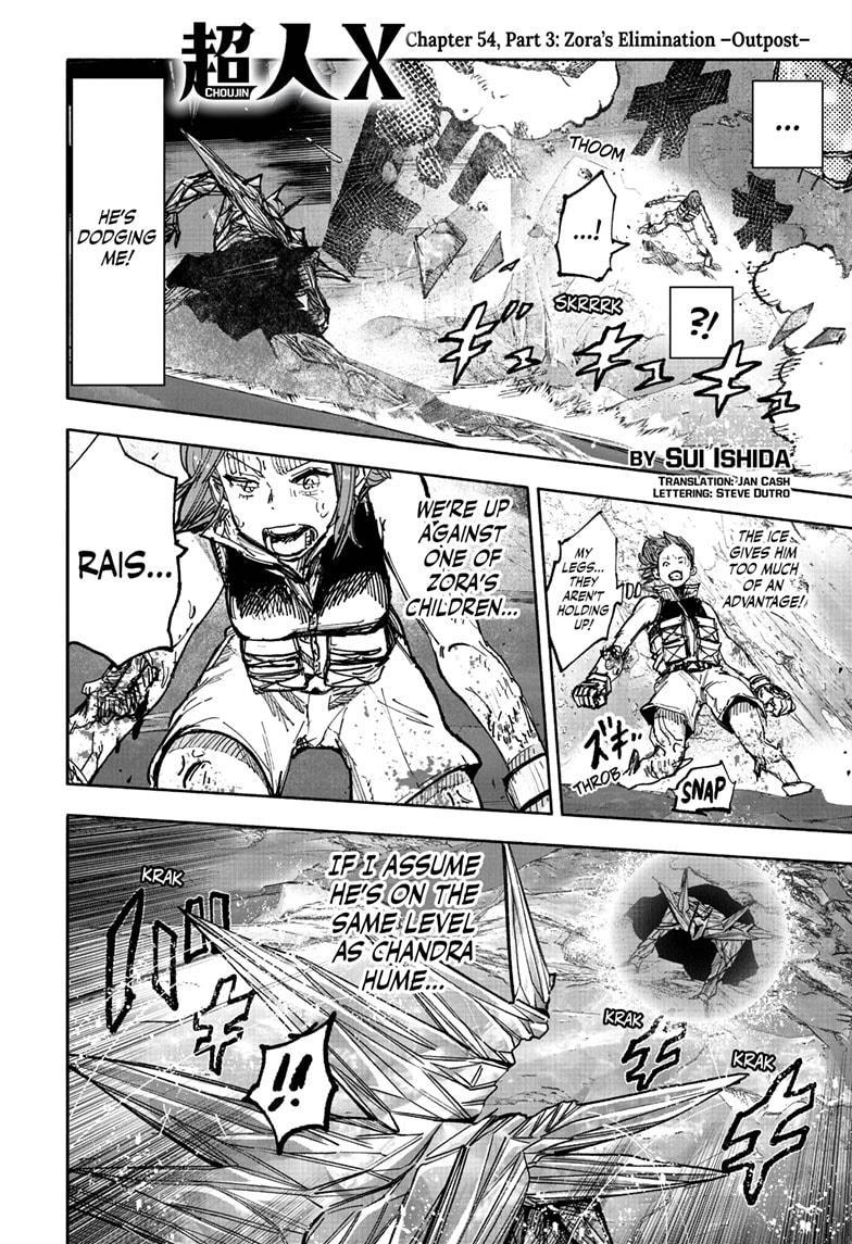 Choujin X Chap 54.3 - Next Chap 55.3