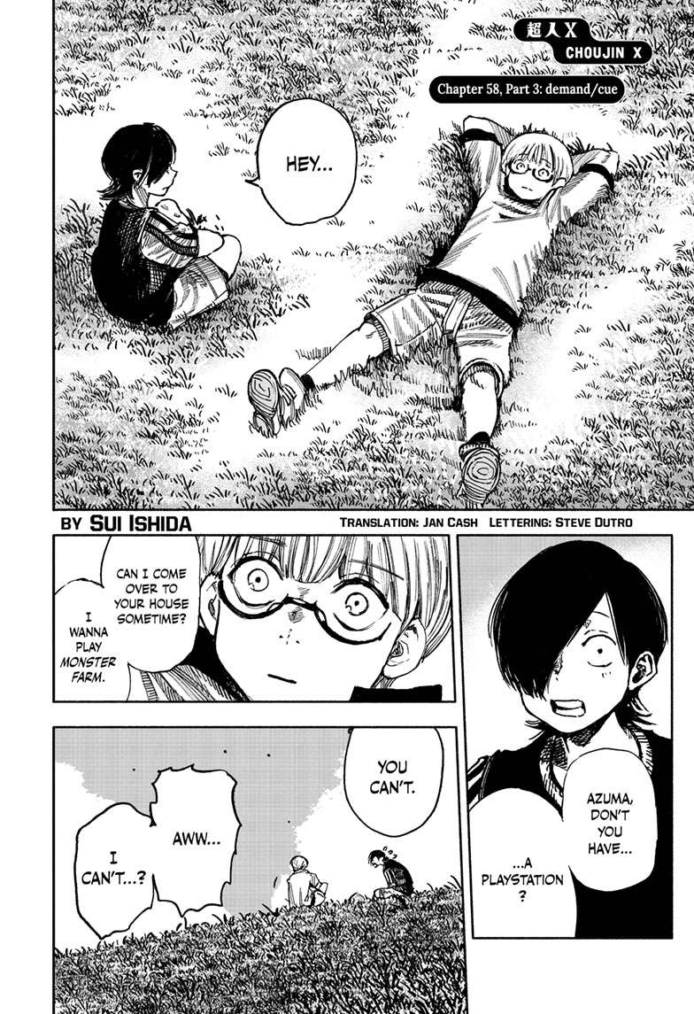 Choujin X Chap 58.3 - Next Chap 59.3