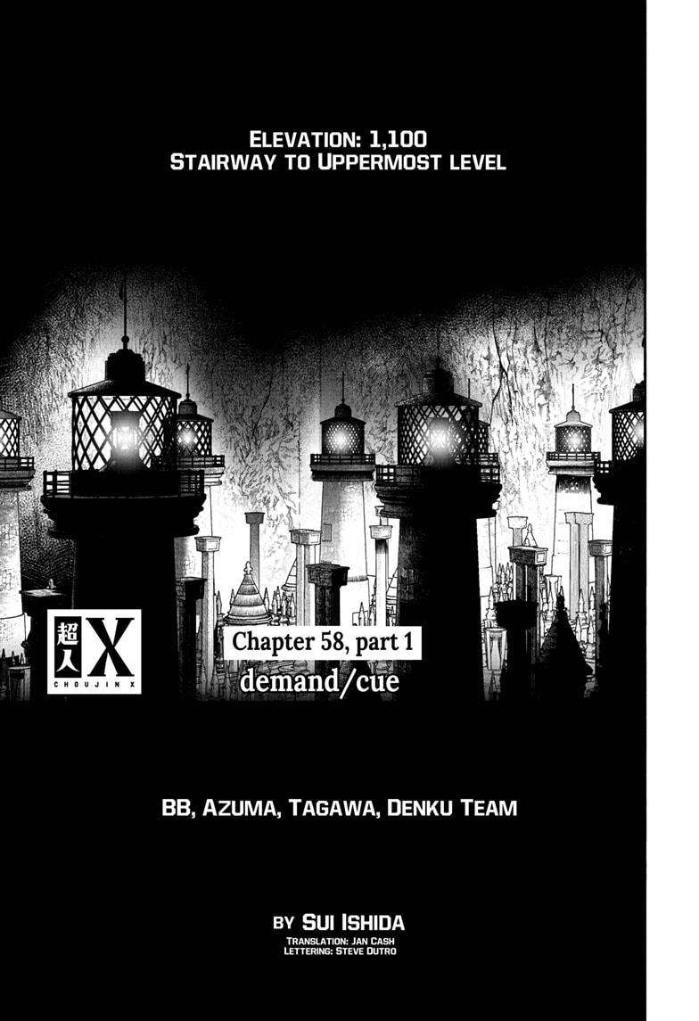 Choujin X Chap 58.1 - Next Chap 59.1