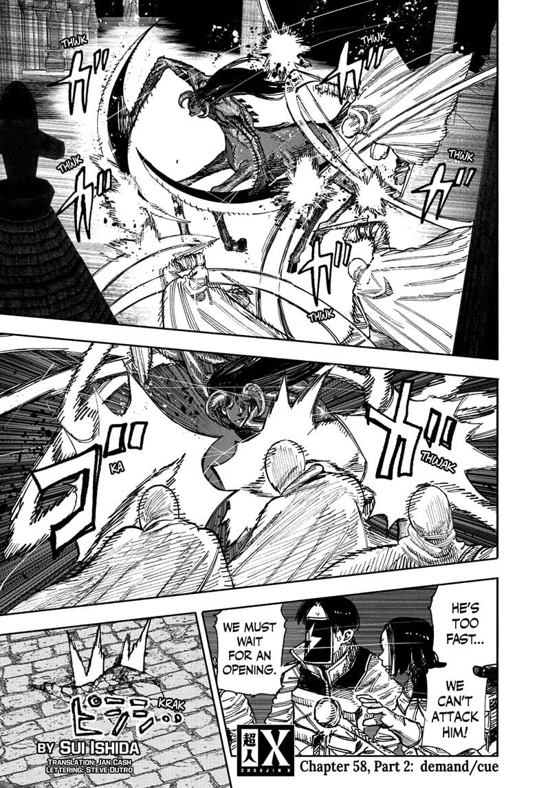 Choujin X Chap 58.2 - Next Chap 59.2