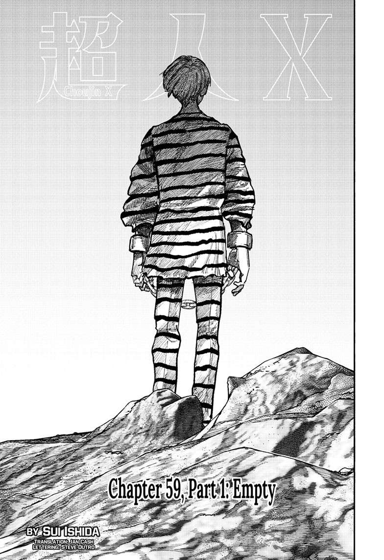 Choujin X Chap 59.1 - Next Chap 60.1