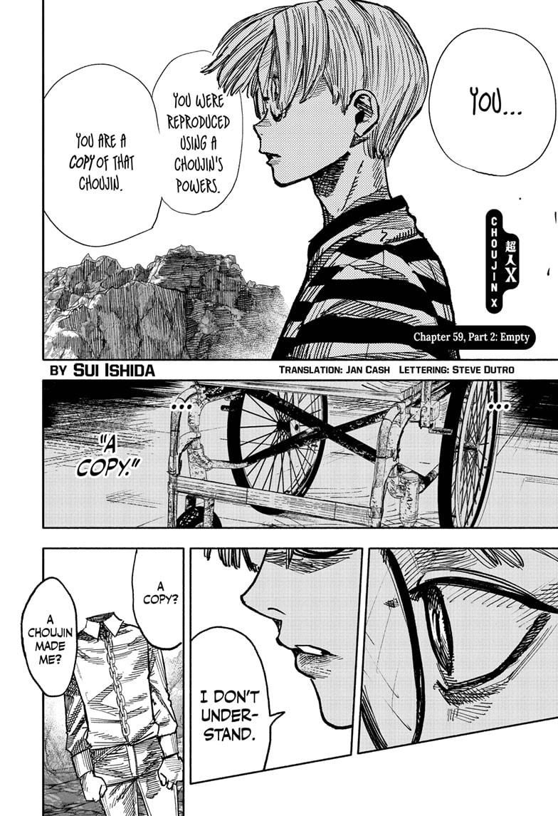 Choujin X Chap 59.2 - Next Chap 60.2