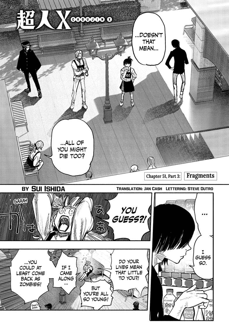 Choujin X Chap 51.3 - Next Chap 52.3