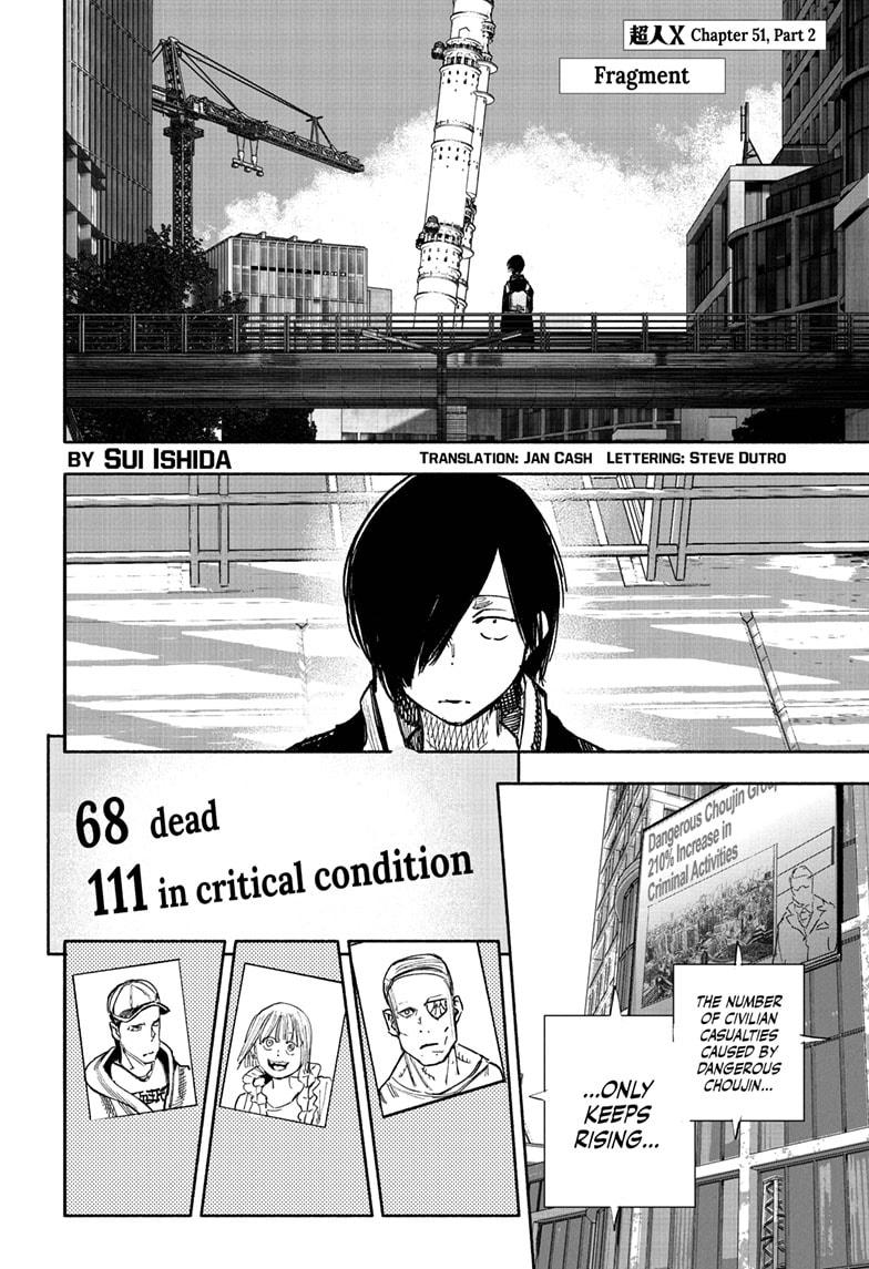 Choujin X Chap 51.2 - Next Chap 52.2