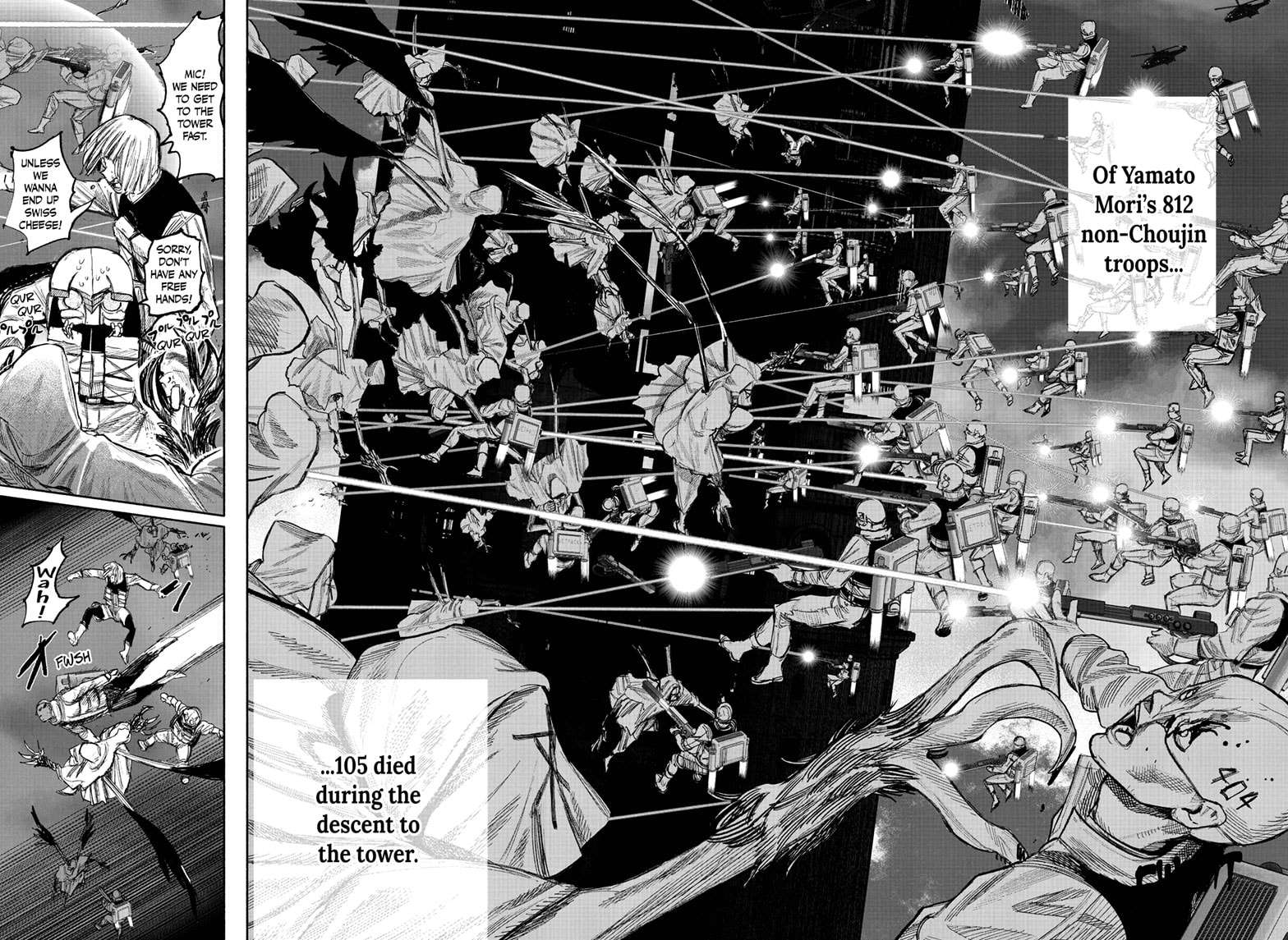 Choujin X Chap 52.1 - Next Chap 53.1