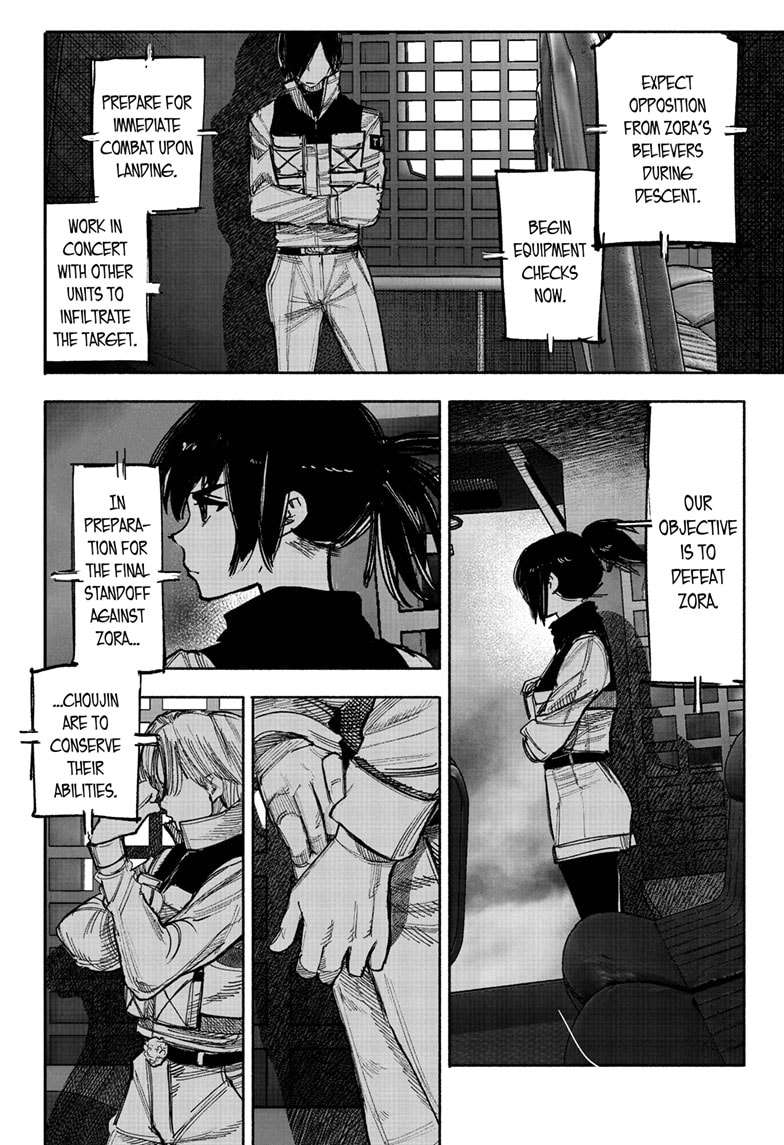 Choujin X Chap 52.1 - Next Chap 53.1