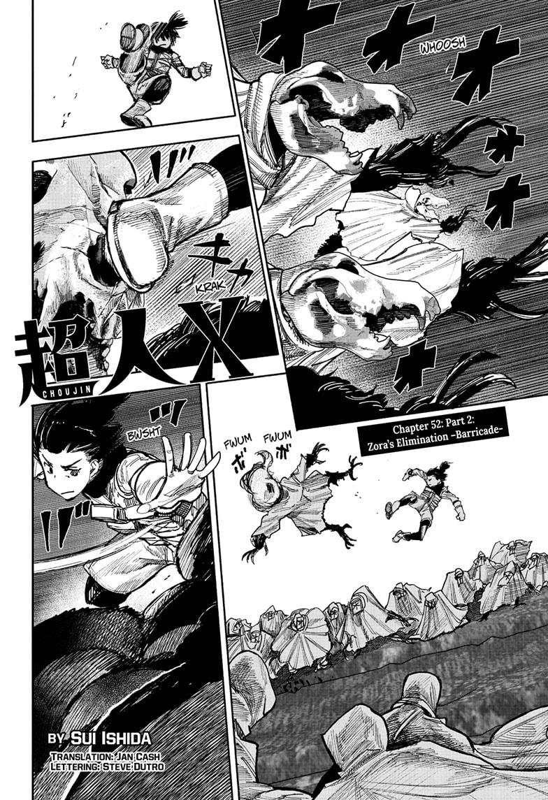Choujin X Chap 52.2 - Next Chap 53.2