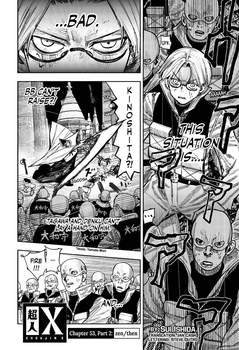 Choujin X Chap 53.2 - Next Chap 54.2