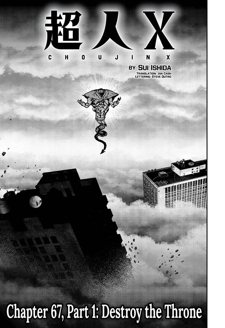 Choujin X Chap 67.1 - Next Chap 68.1