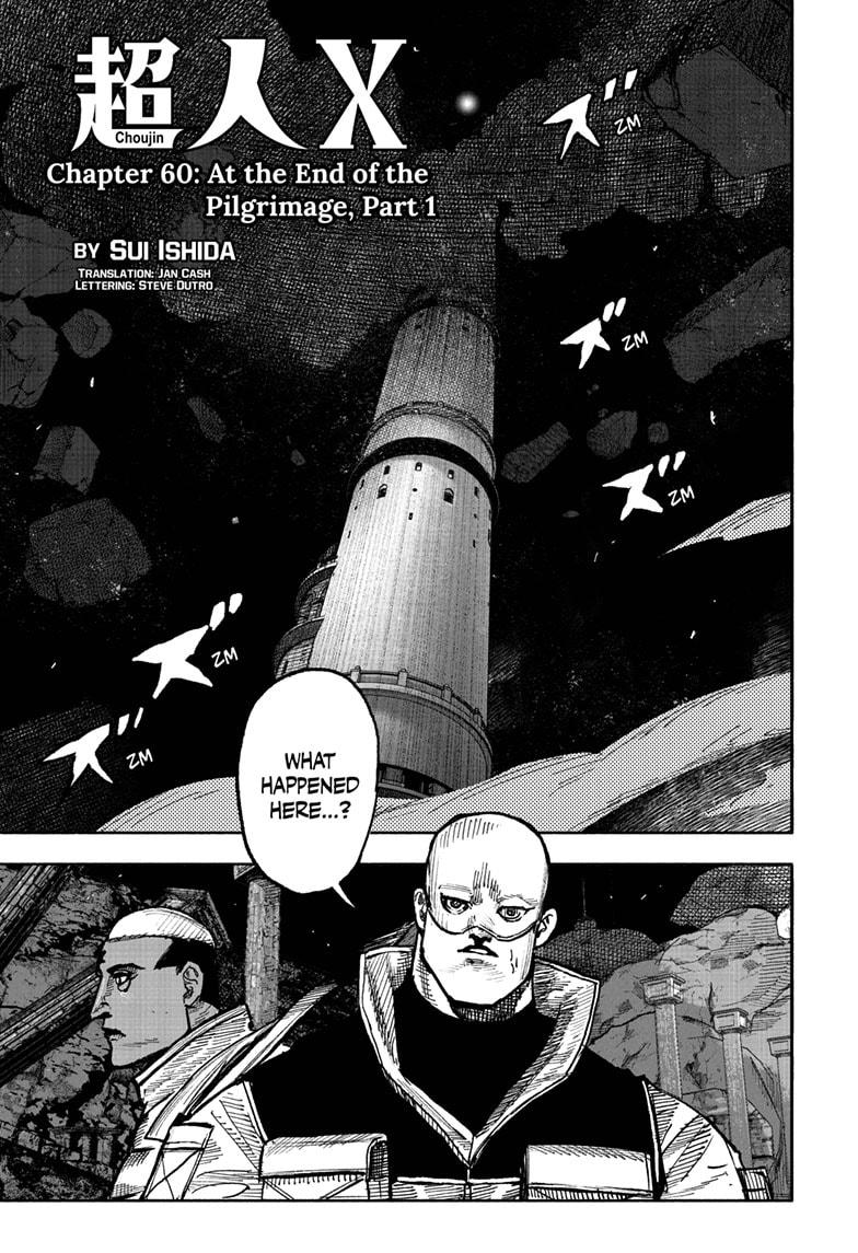 Choujin X Chap 60.1 - Next Chap 61.1