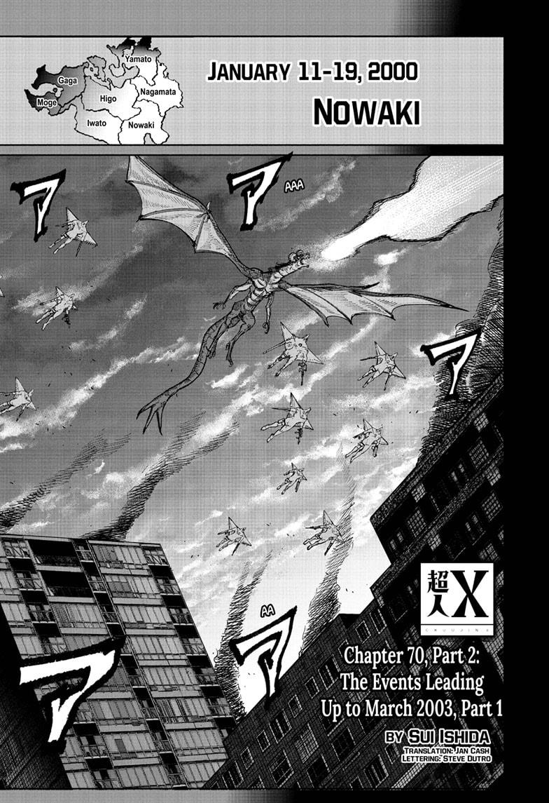 Choujin X Chap 70.2 - Next Chap 71.2