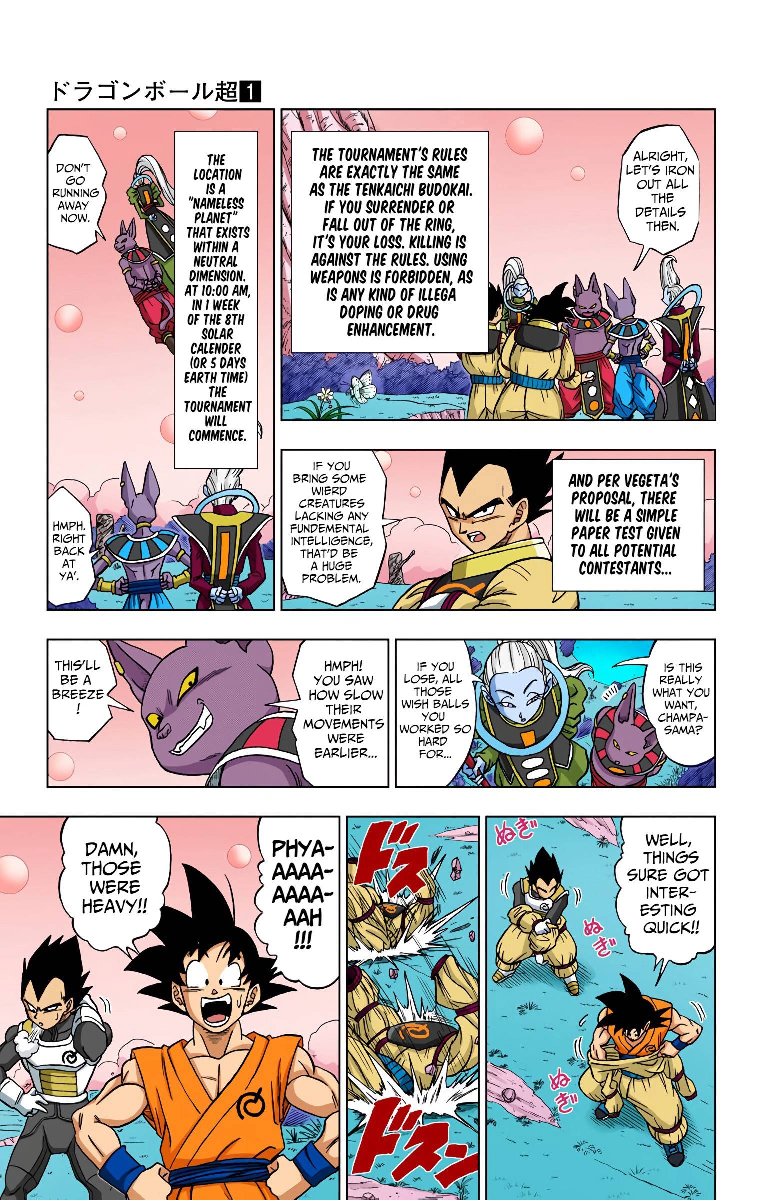 Dragon Ball Super - Digital Colored Comics Chap 6 - Next Chap 7