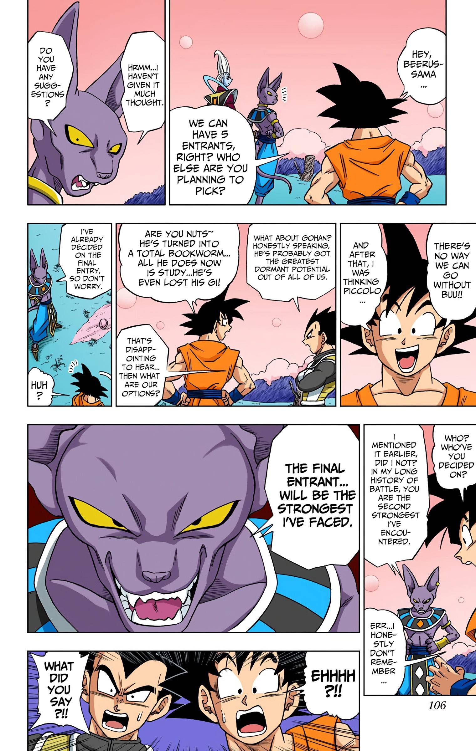 Dragon Ball Super - Digital Colored Comics Chap 6 - Next Chap 7