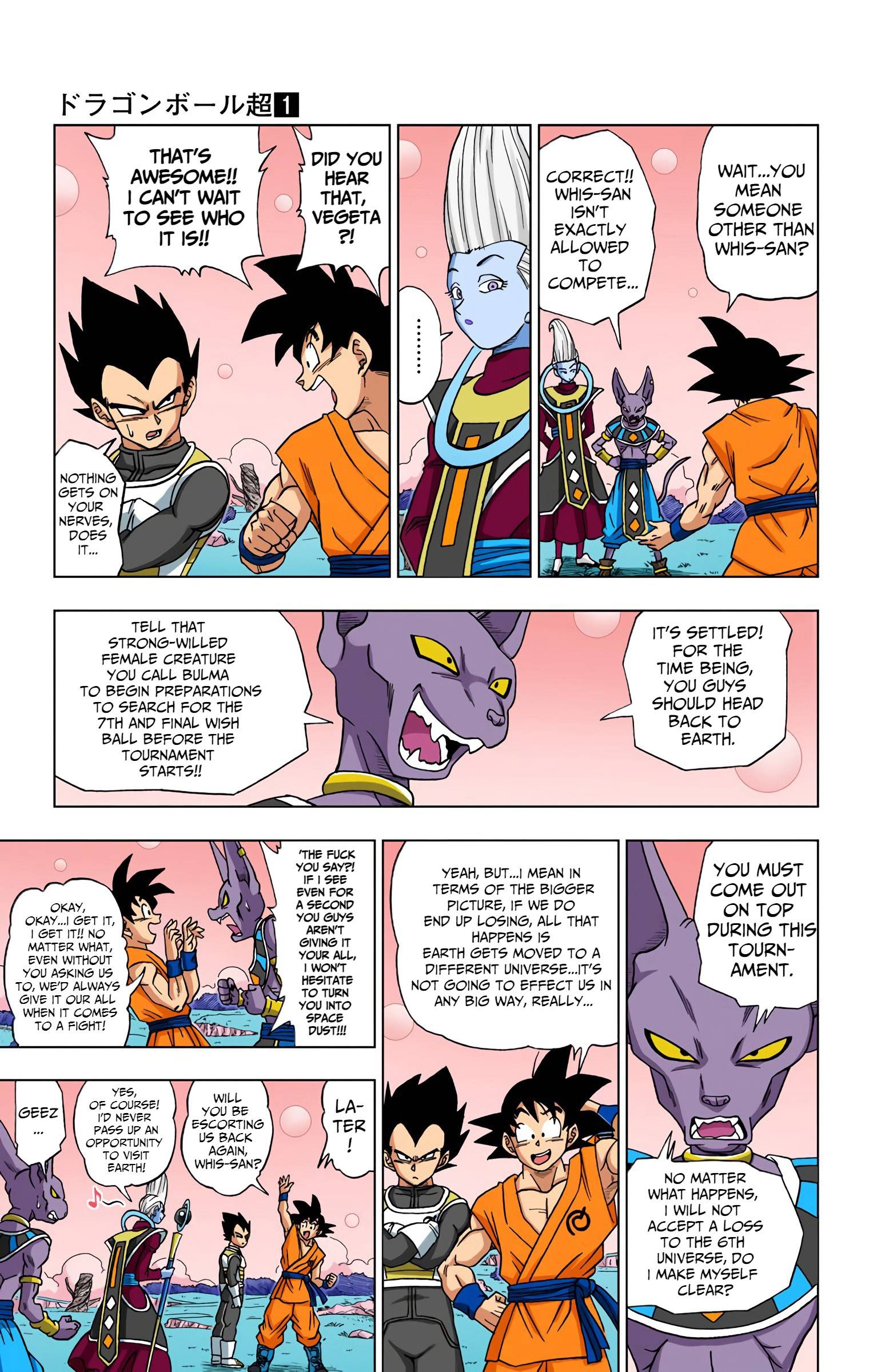 Dragon Ball Super - Digital Colored Comics Chap 6 - Next Chap 7