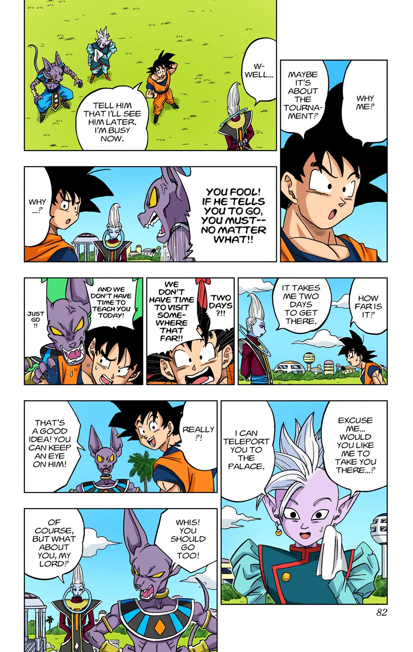 Dragon Ball Super - Digital Colored Comics Chap 17 - Next Chap 18