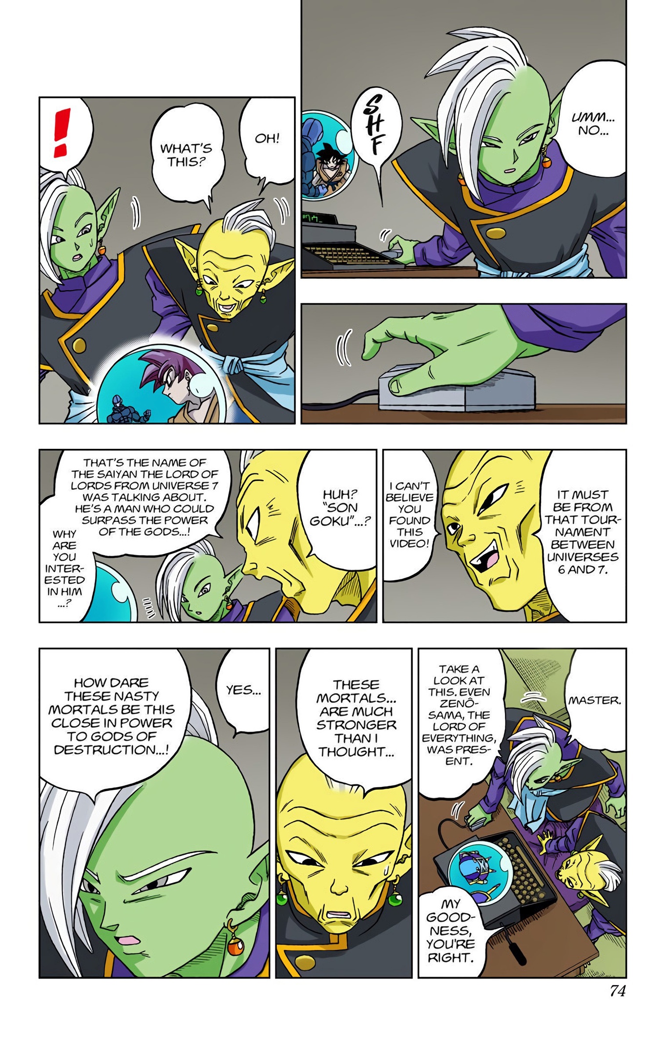 Dragon Ball Super - Digital Colored Comics Chap 17 - Next Chap 18